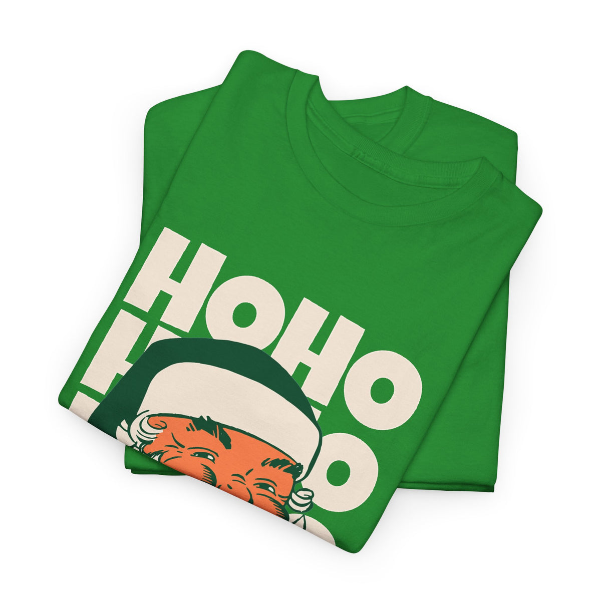 Retro Santa Ho Ho Ho Shirt, Merry Christmas Graphic Tee, Vintage Holiday T-Shirt, Funny Santa Christmas Gift