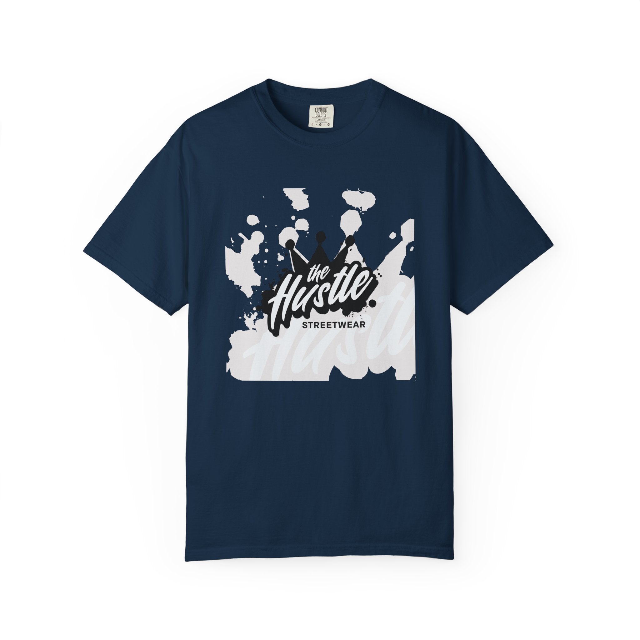 The Hustle Streetwear 2026 unisex Garment-Dyed T-Shirt