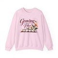 Growing at My Own Pace Sweatshirt, Floral Inspirational Crewneck, Self Growth Gift for Women