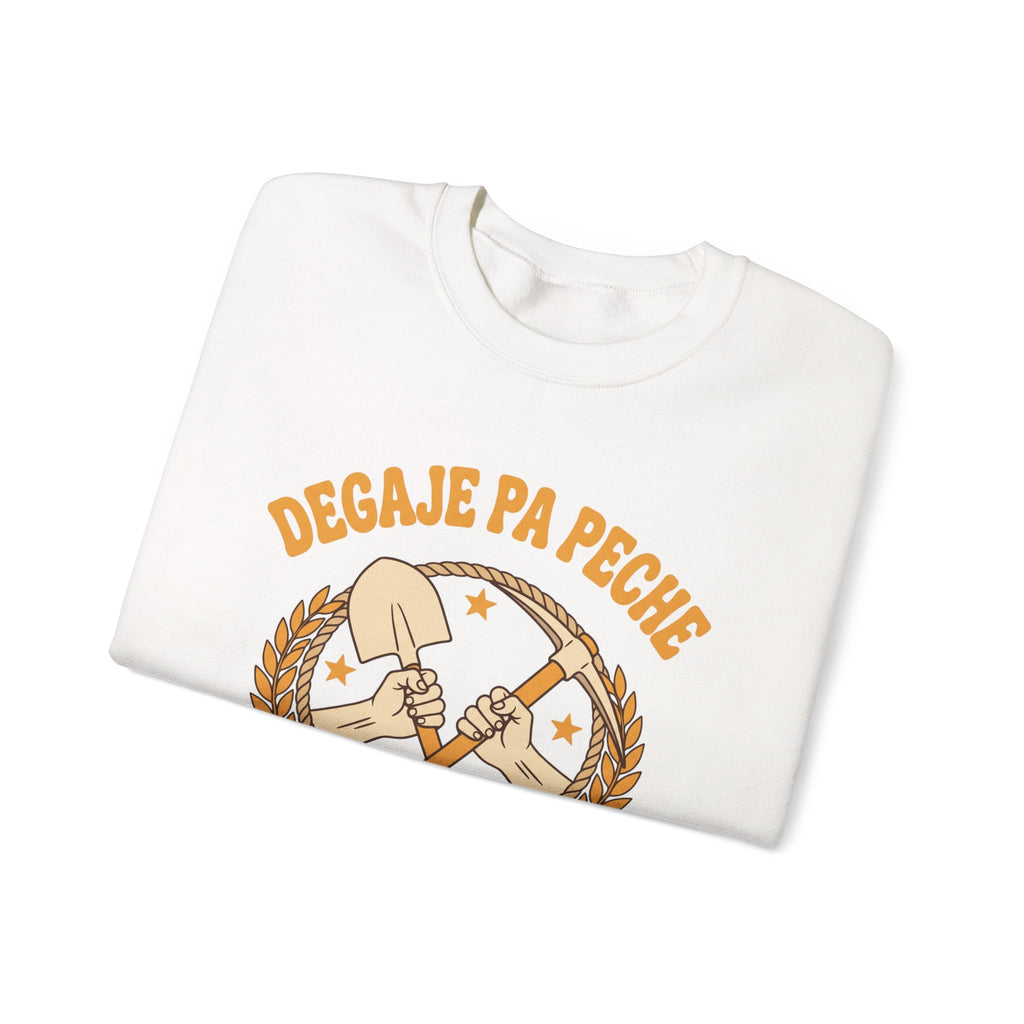 Degaje Pa Peche – Haitian Creole Motivational Graphic T-Shirt | SONHCO