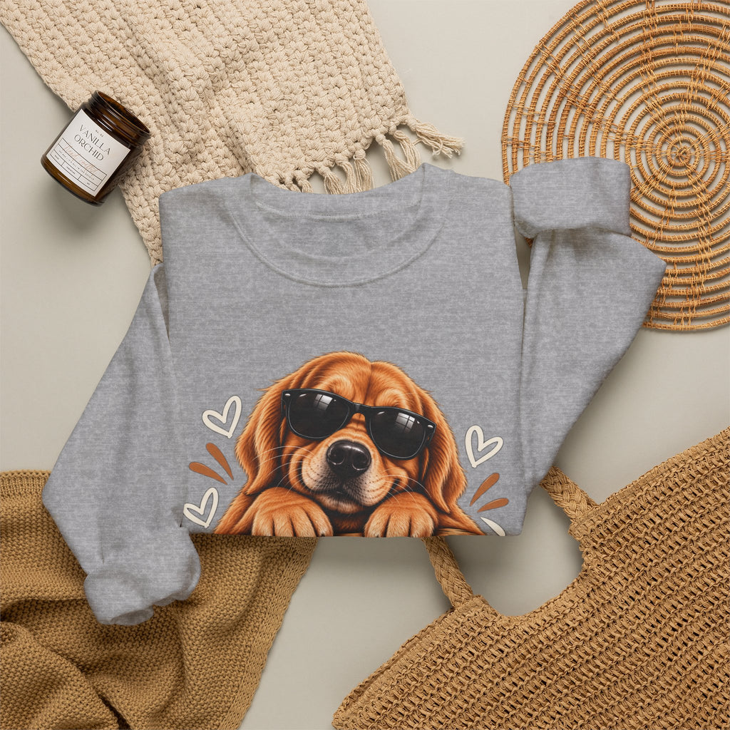My Dog Knows Everything — Funny Dog Lover Crewneck Sweatshirt