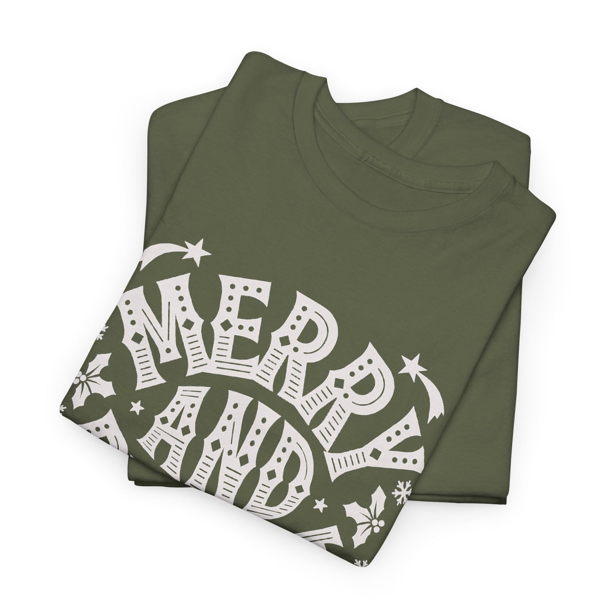 Merry and Bright Christmas Shirt, Retro Christmas Graphic Tee, Vintage Holiday T-Shirt, Minimalist Xmas Gift