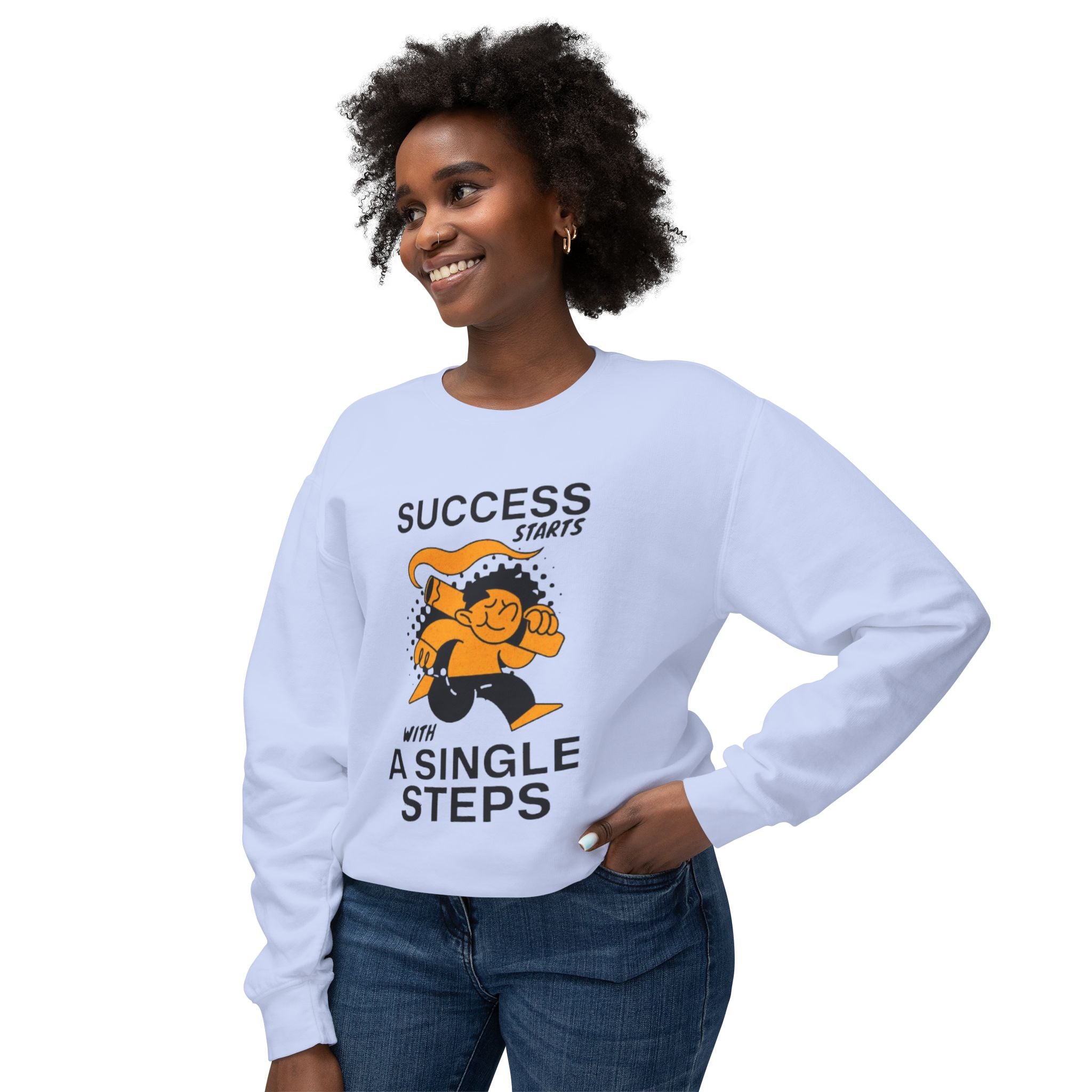 Success Starts With a Single Steps - Crewneck Sweatshirt