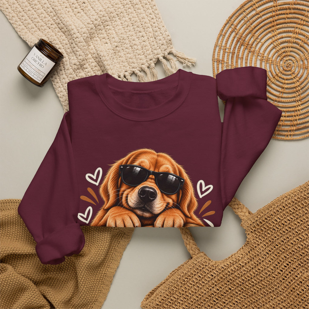 My Dog Knows Everything — Funny Dog Lover Crewneck Sweatshirt