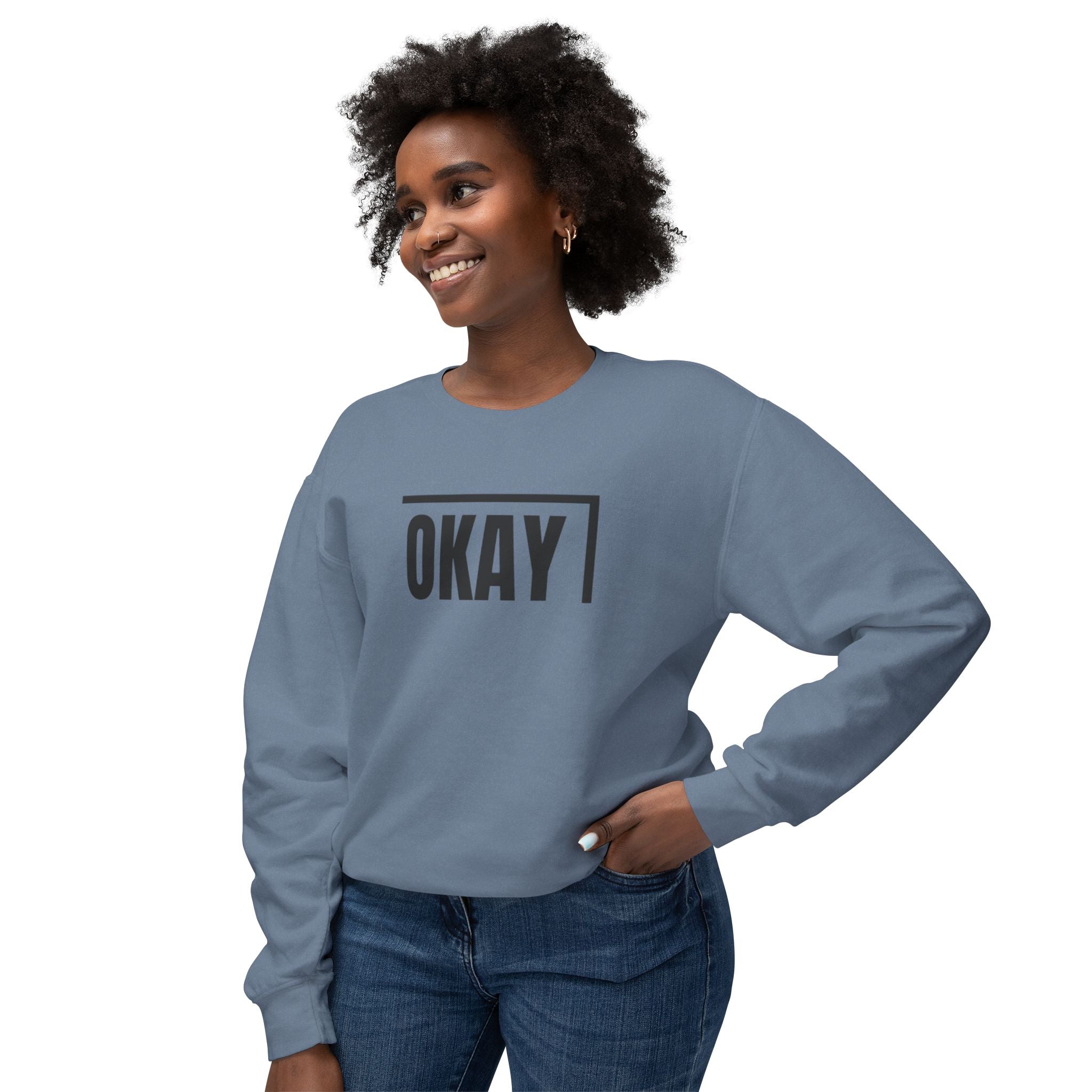 Okay - Crewneck Sweatshirt