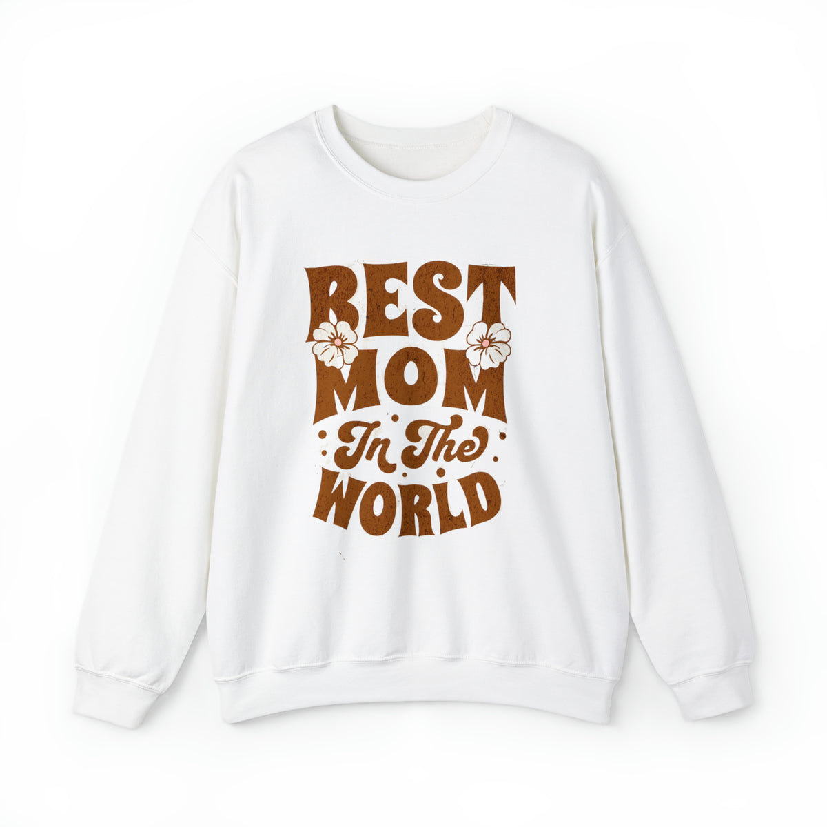 Best Mom in the World - Unisex Heavy Blend™ Crewneck Sweatshirt