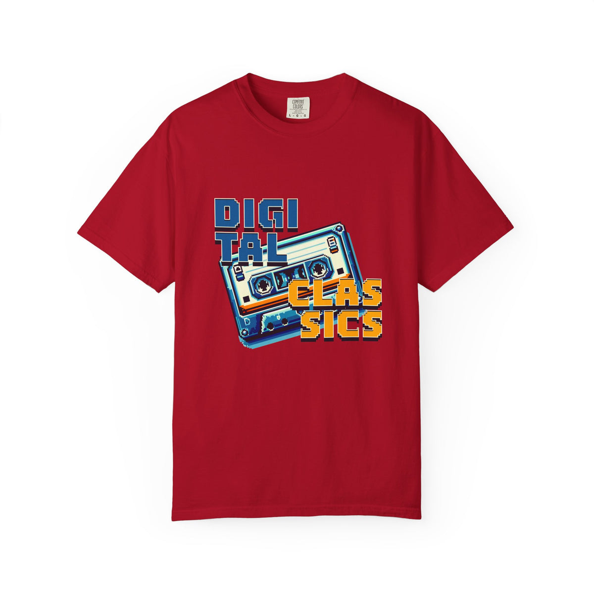 Digital Classics Retro Design Unisex Garment-Dyed T-Shirt
