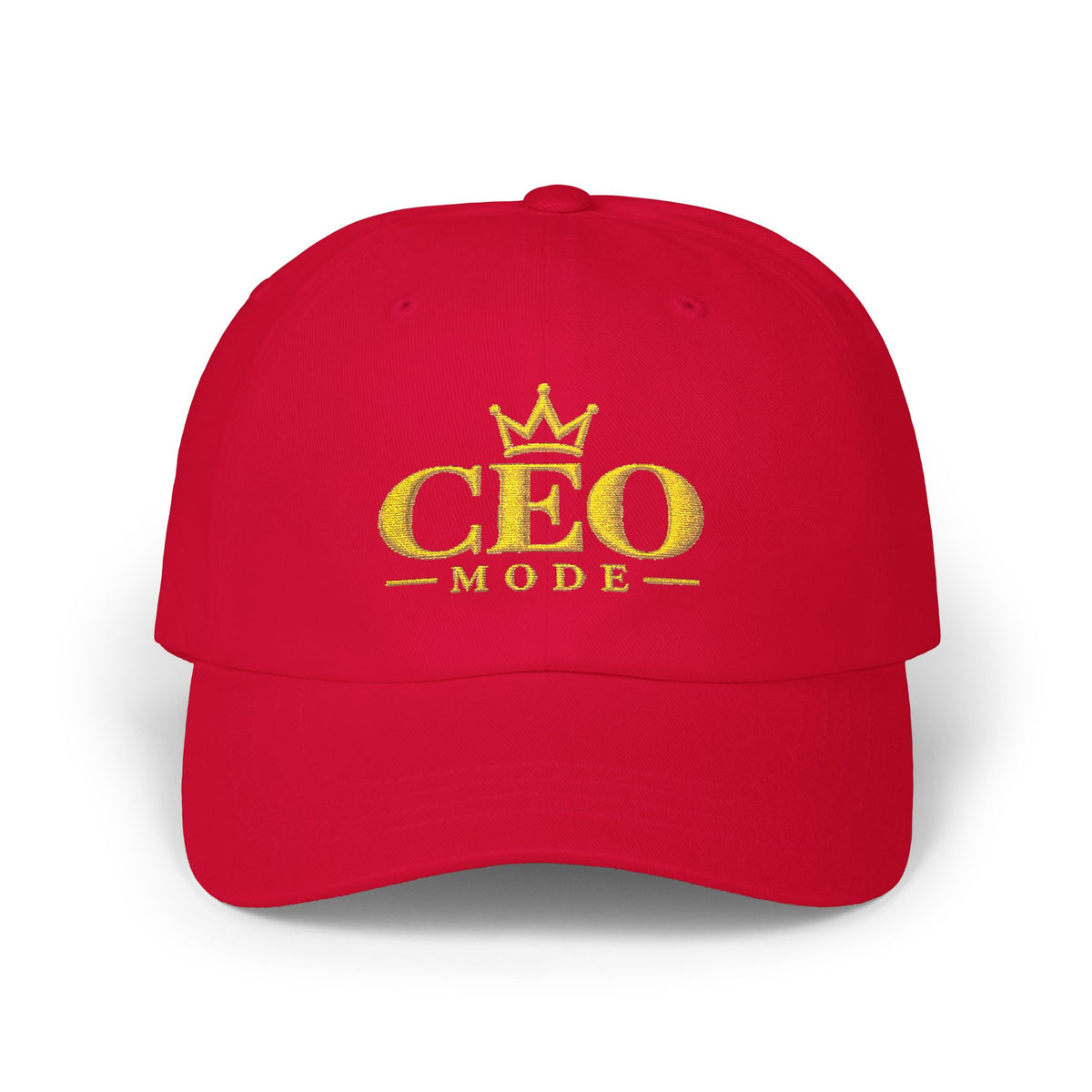 CEO Mode — Embroidered Classic Dad Cap