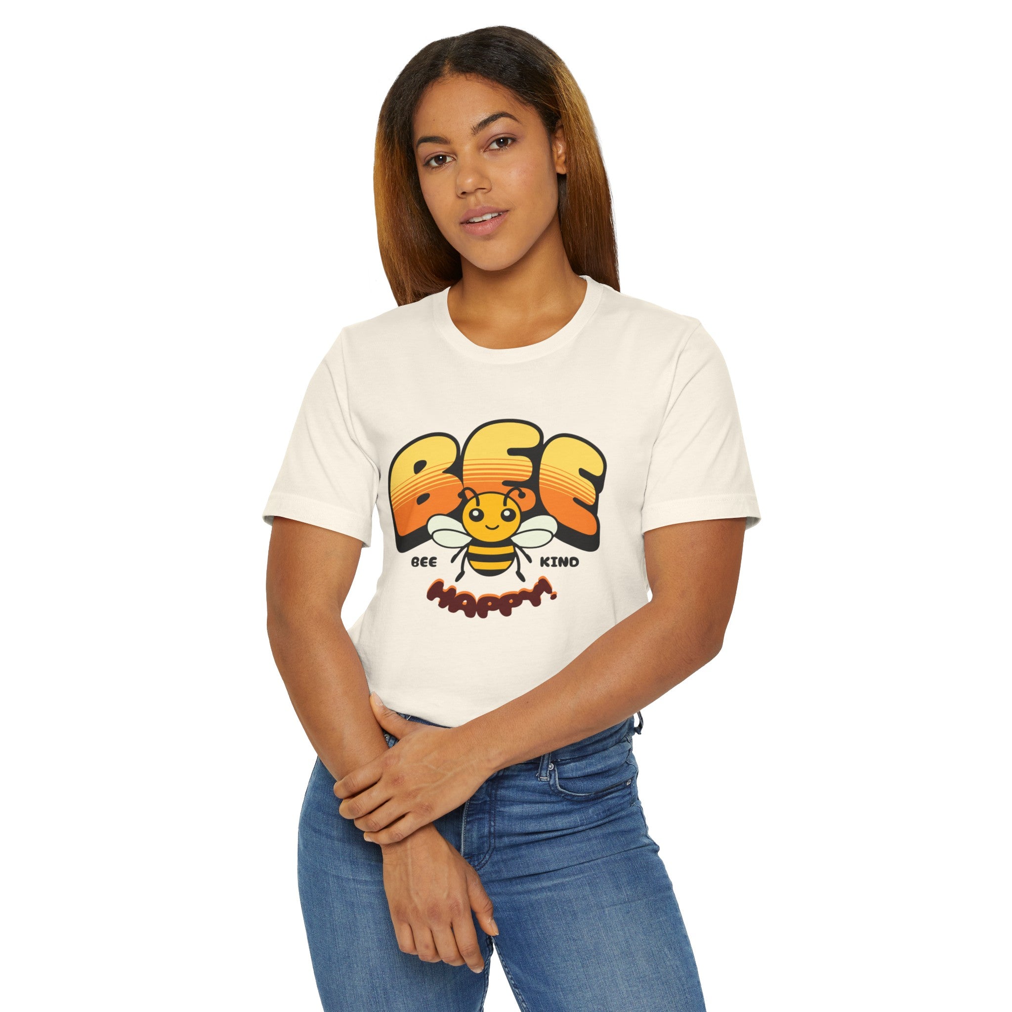 Bee Kind Bee Happy- T-Shirt