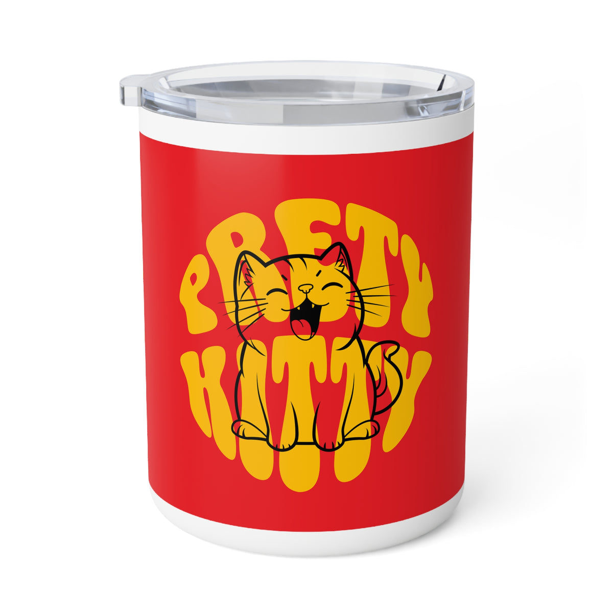 Red Coffee Mug - Drinkware for Coffee Lovers, 10oz Insulated Design