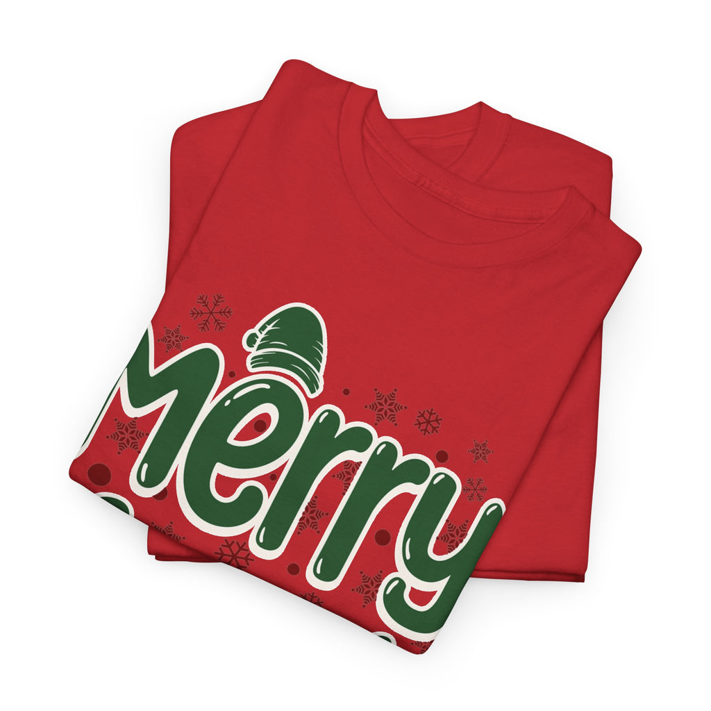 Merry and Bright Christmas Shirt, Retro Holiday Graphic Tee, Vintage Christmas T-Shirt, Festive Xmas Gift