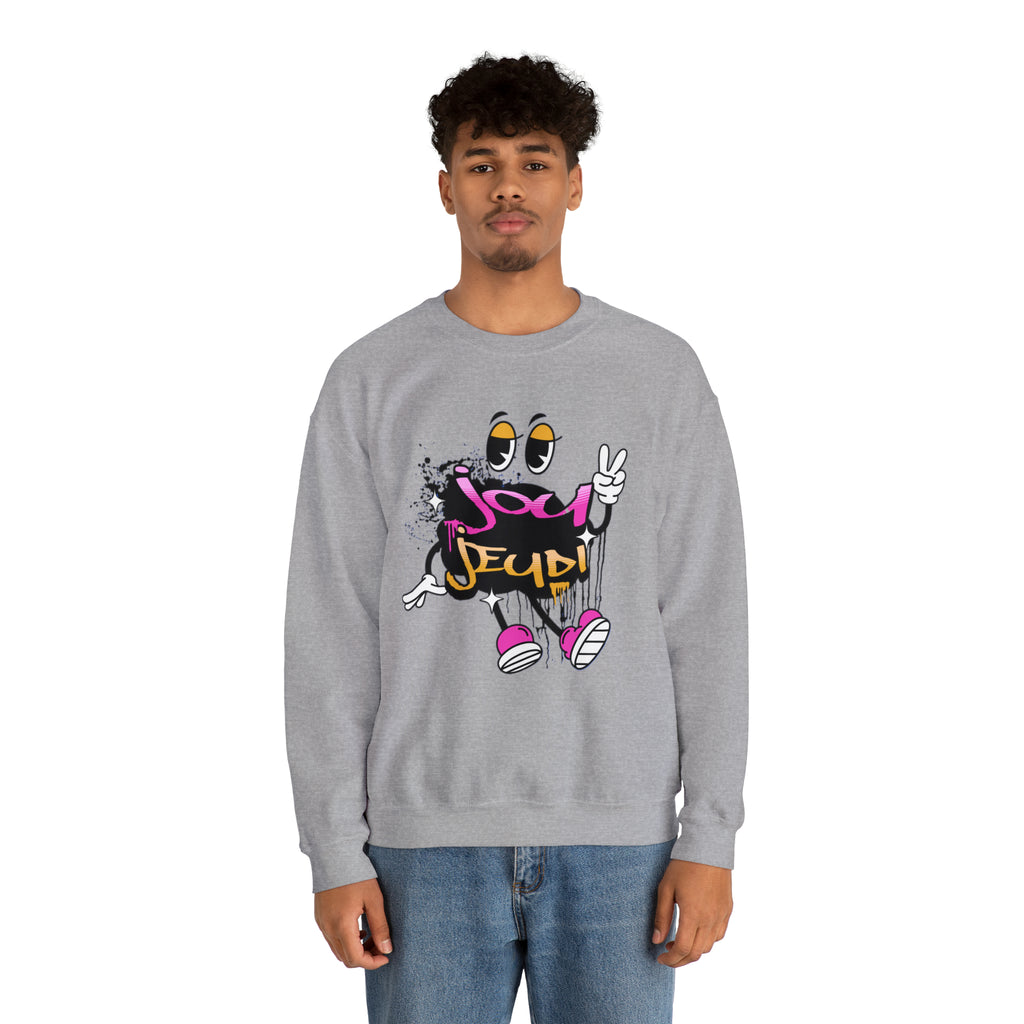 Jou Jeudi  - Unisex Heavy Blend™ Crewneck Sweatshirt