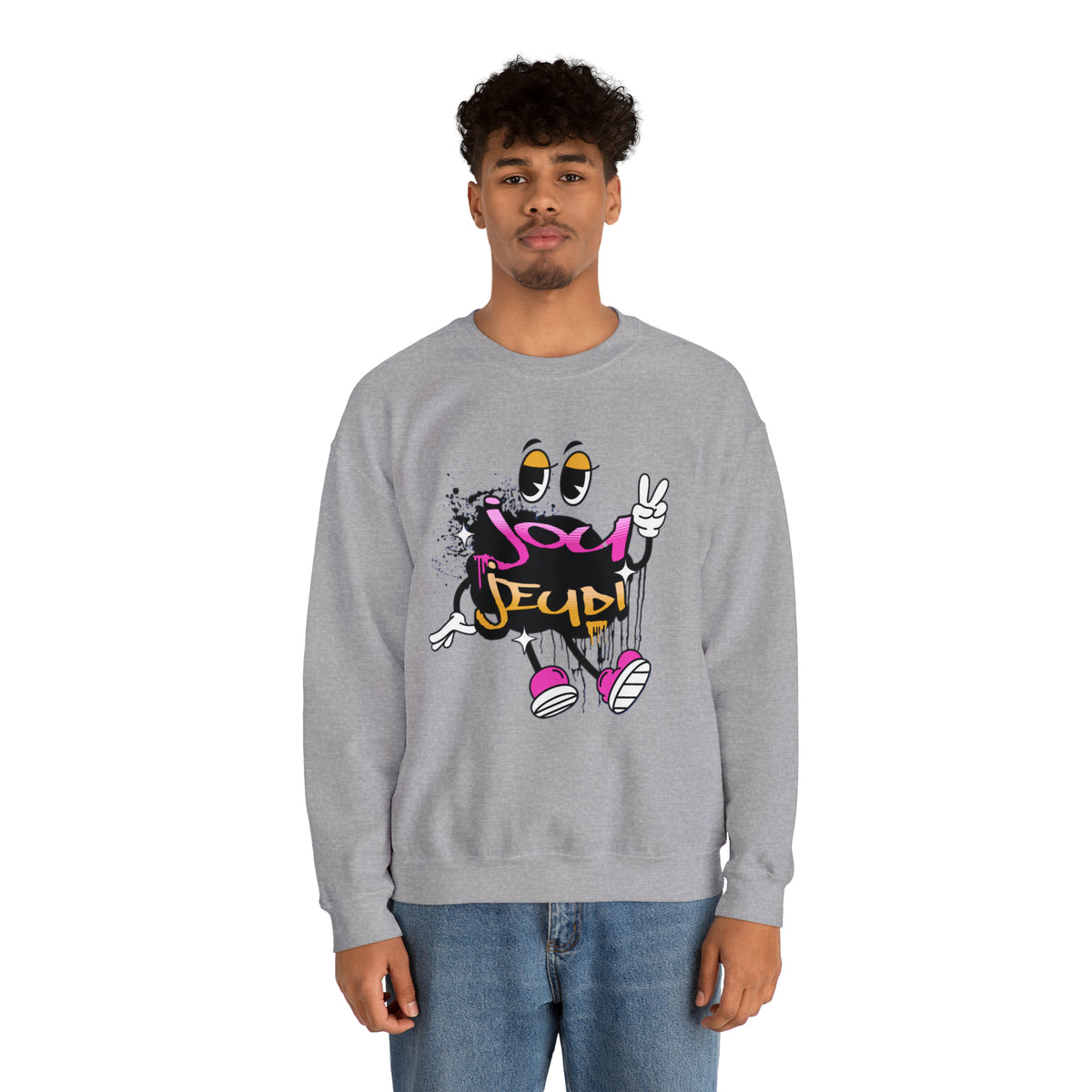 Jou Jeudi  - Unisex Heavy Blend™ Crewneck Sweatshirt