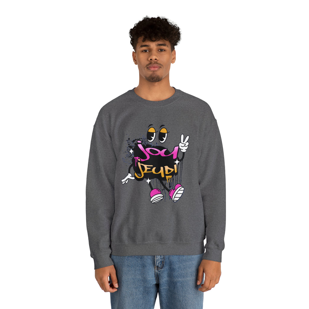 Jou Jeudi  - Unisex Heavy Blend™ Crewneck Sweatshirt