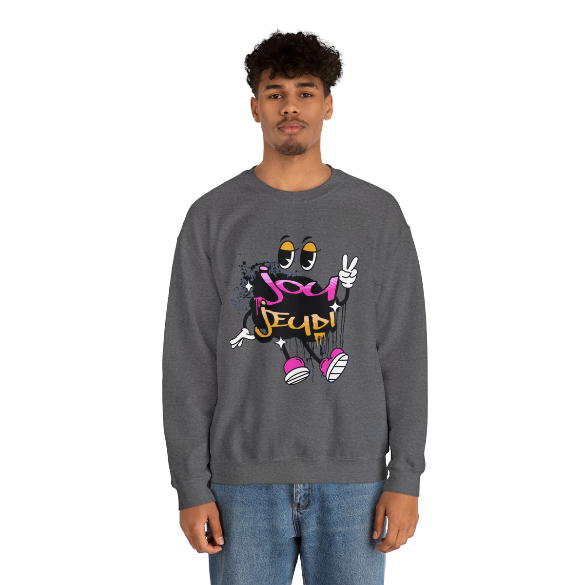 Jou Jeudi  - Unisex Heavy Blend™ Crewneck Sweatshirt