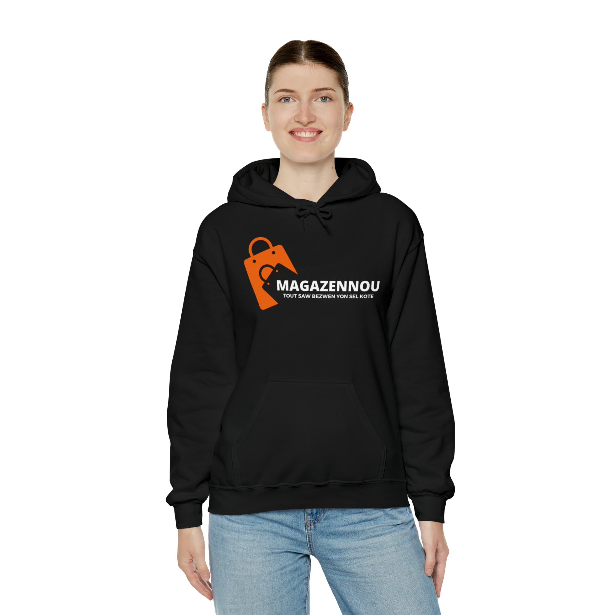 Magazennou.  Hooded Sweatshirt