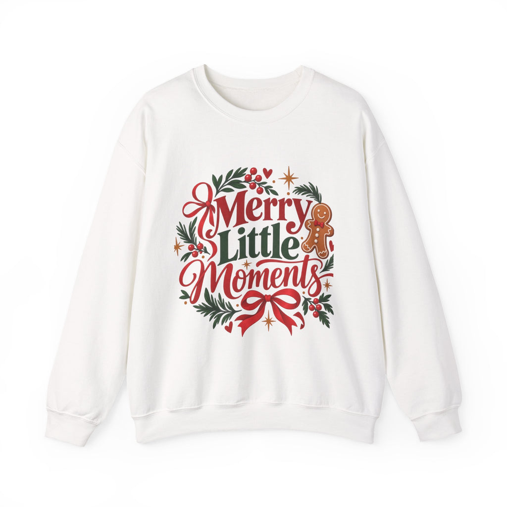 Merry Little Moments Sweatshirt, Retro Christmas Crewneck, Cute Holiday Sweater, Cozy Christmas Gift