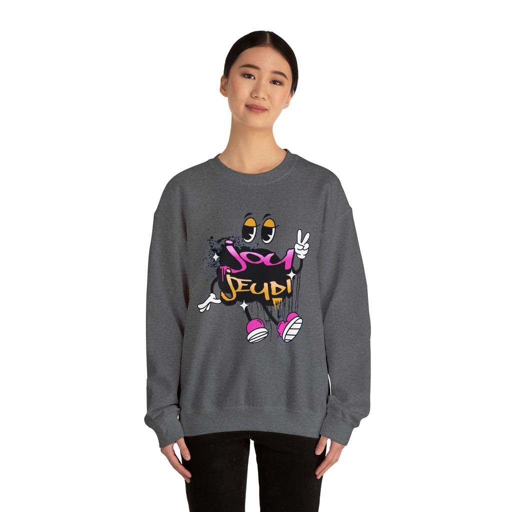 Jou Jeudi  - Unisex Heavy Blend™ Crewneck Sweatshirt