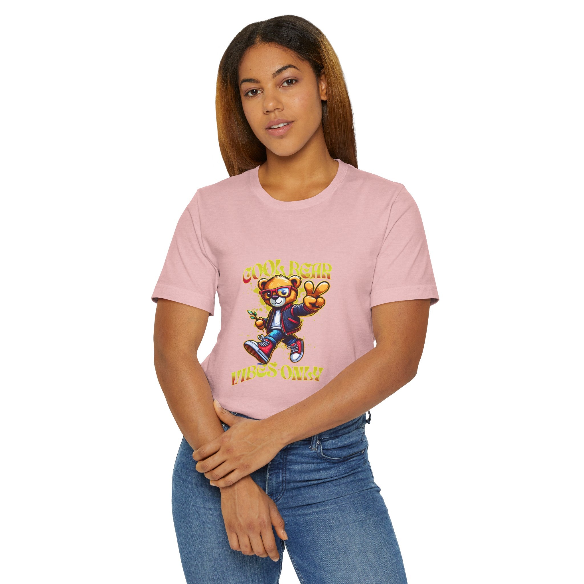 Cool Bear , Vibes Only - T-Shirt