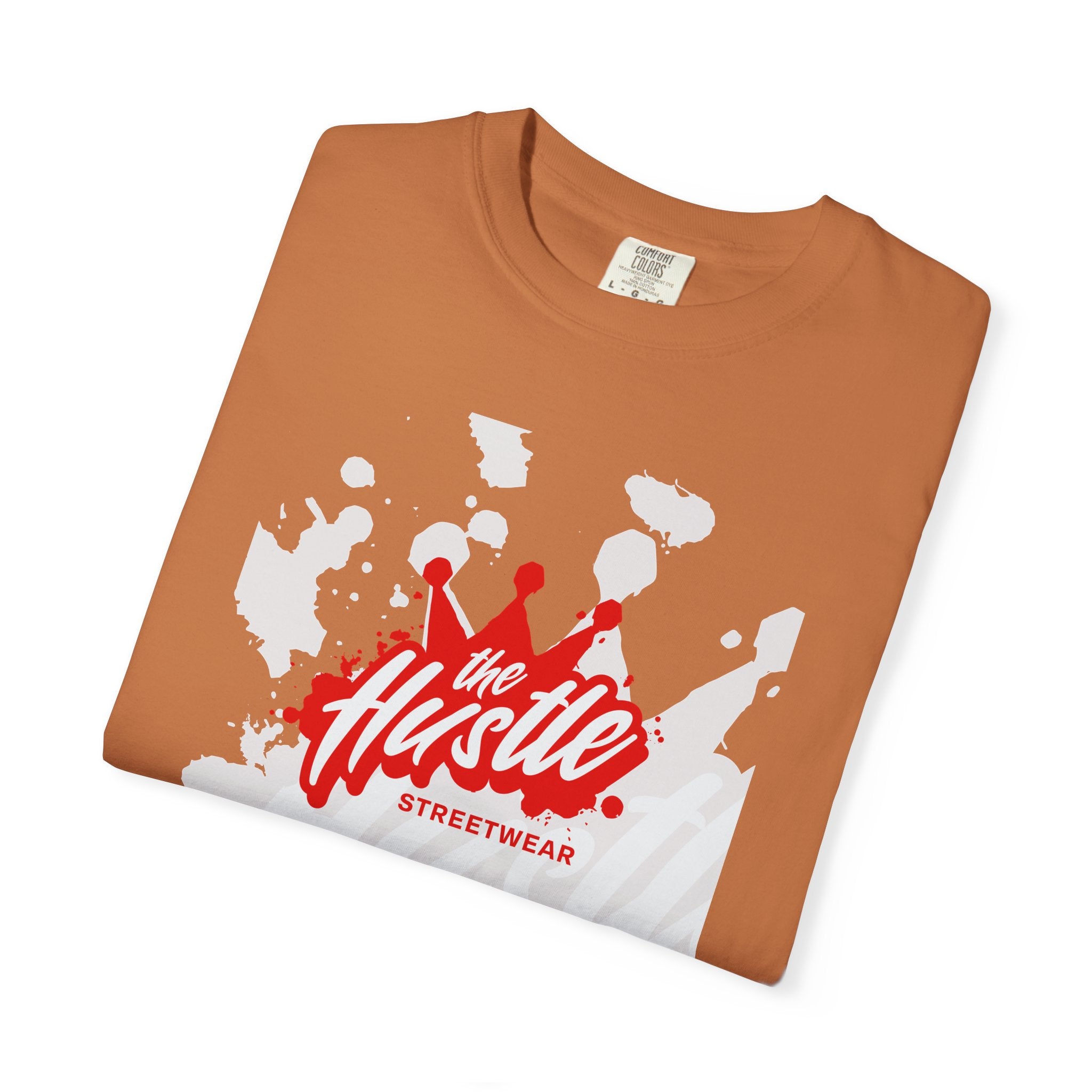 Red Hustle Streewear unisex Garment-Dyed T-Shirt