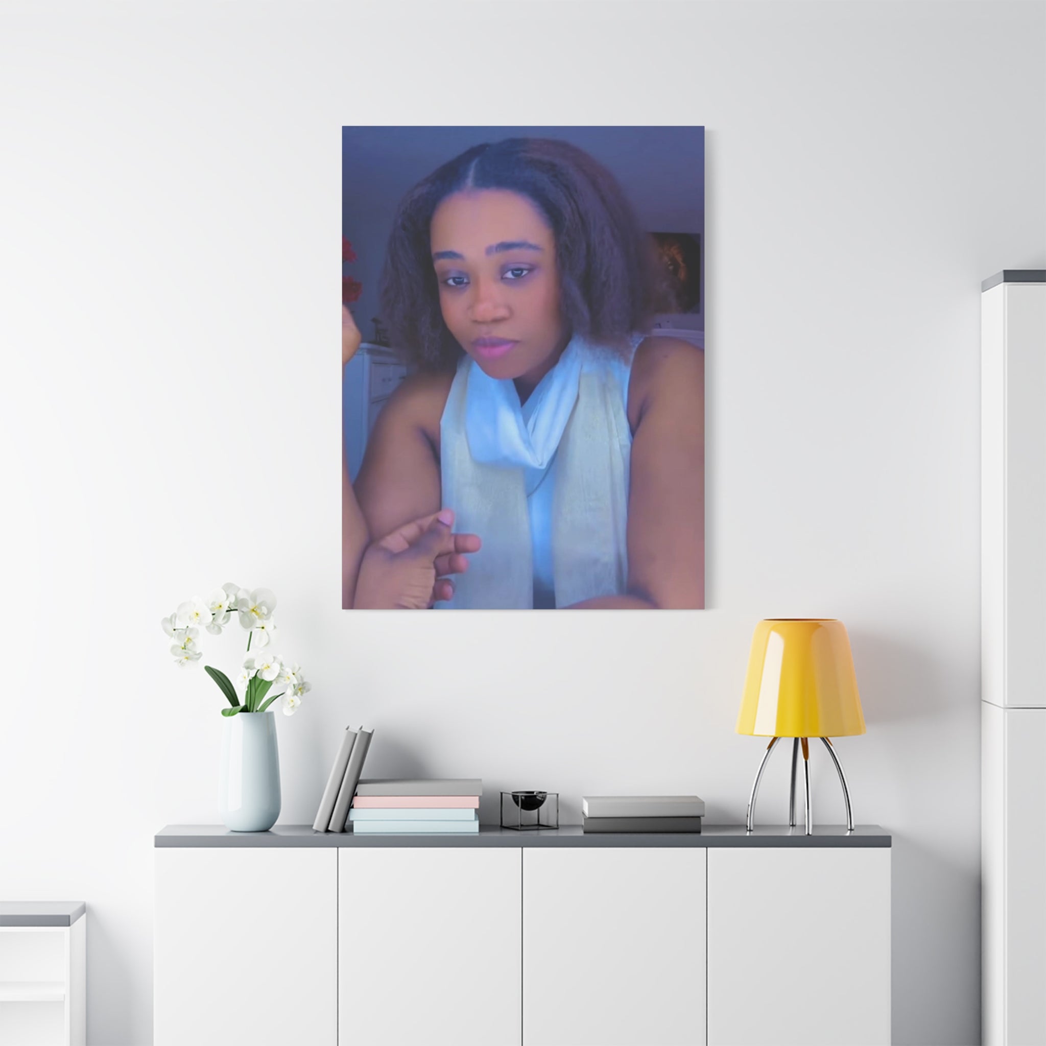 Pretty Tania'S Girl - Matte Canvas Wall Art, Modern Home Decor, Inspirational Framed Print, Gift for Art Lovers, Minimalist Artwork
