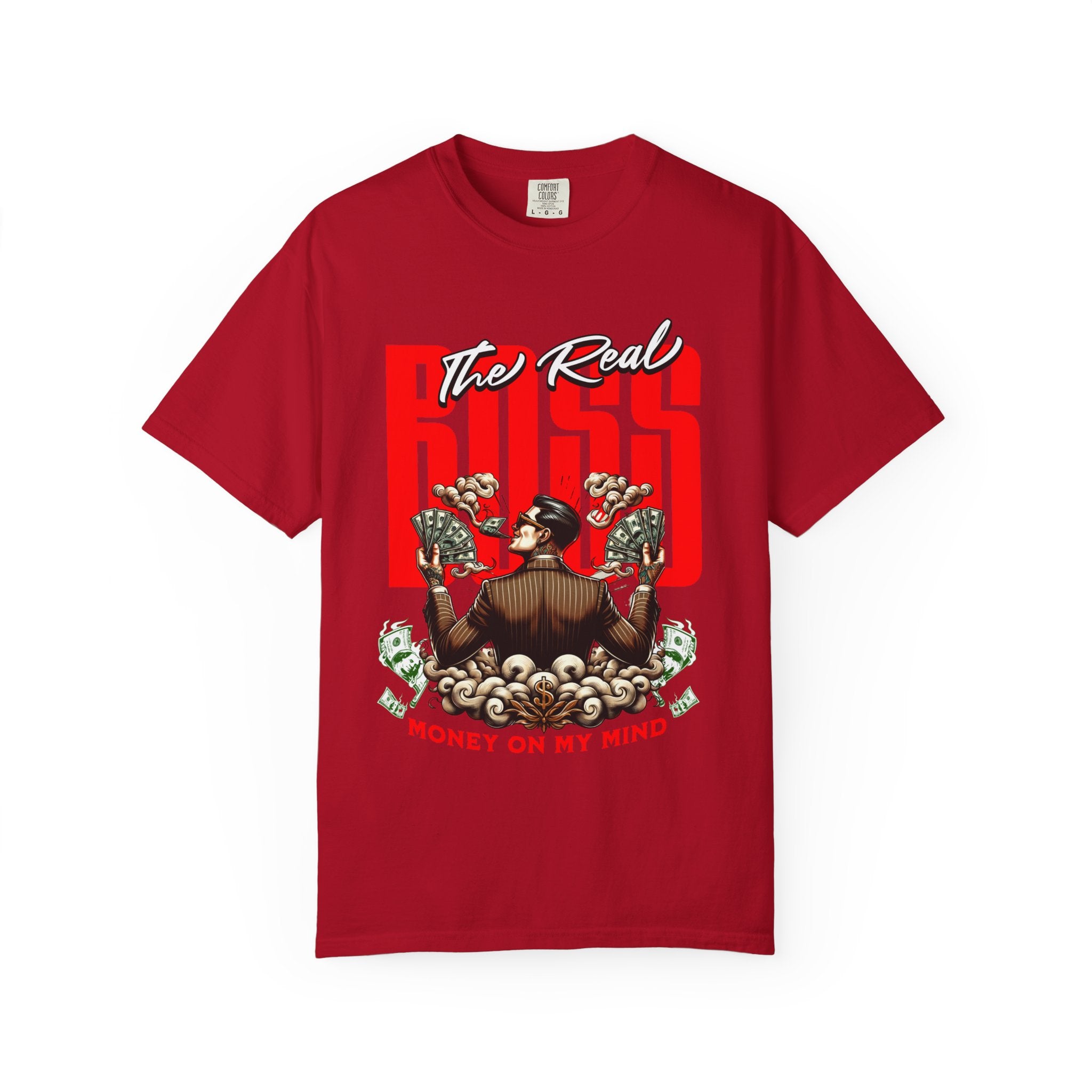 The Real Boss 2026 unisex Garment-Dyed T-Shirt