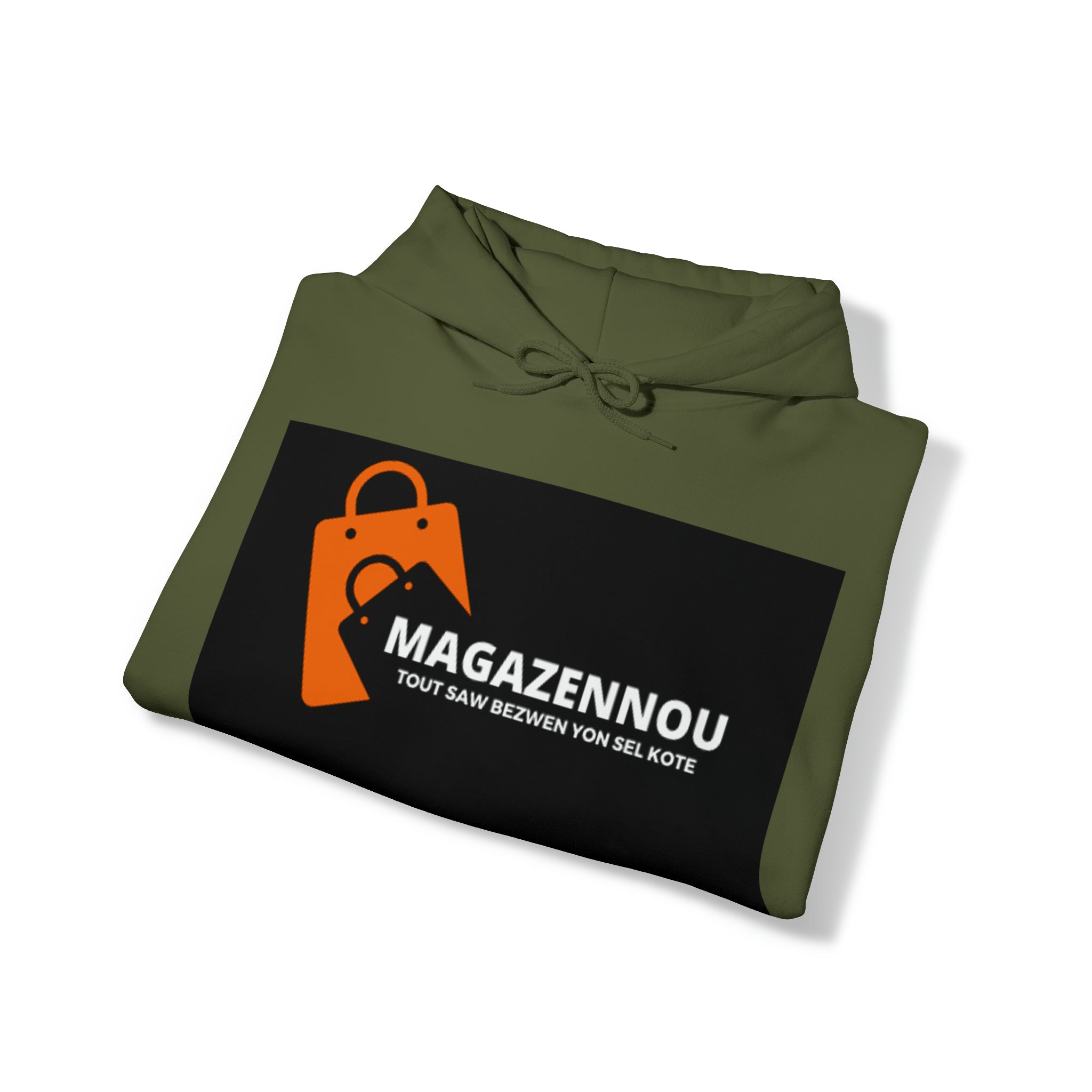 Magazennou.  Hooded Sweatshirt