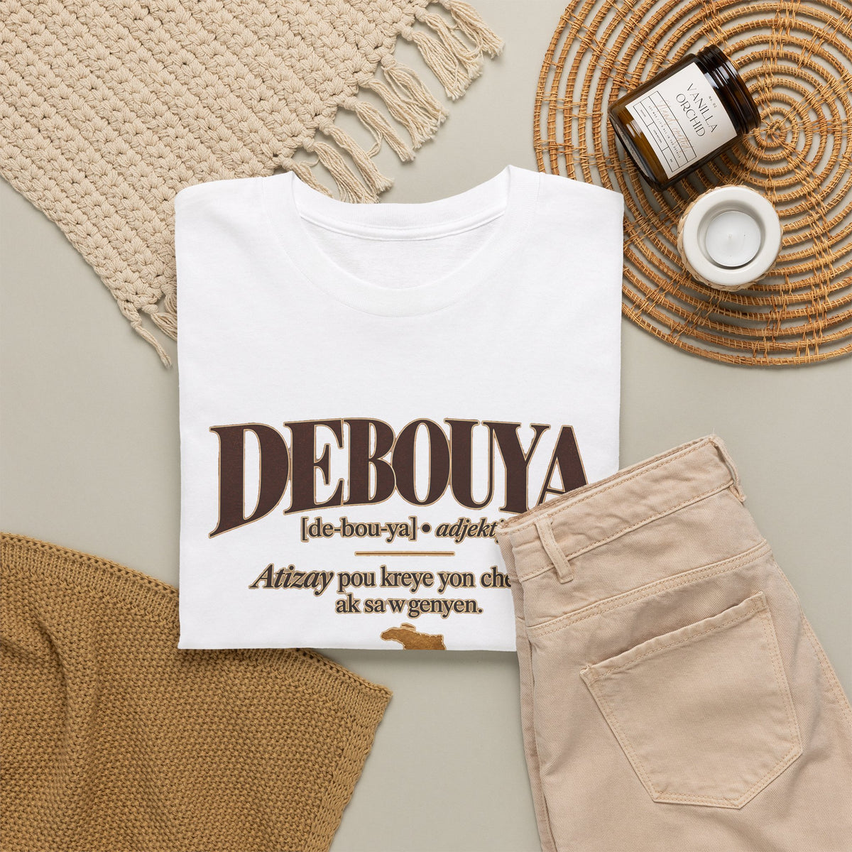 DEBOUYA — Kreyòl Heritage Tee