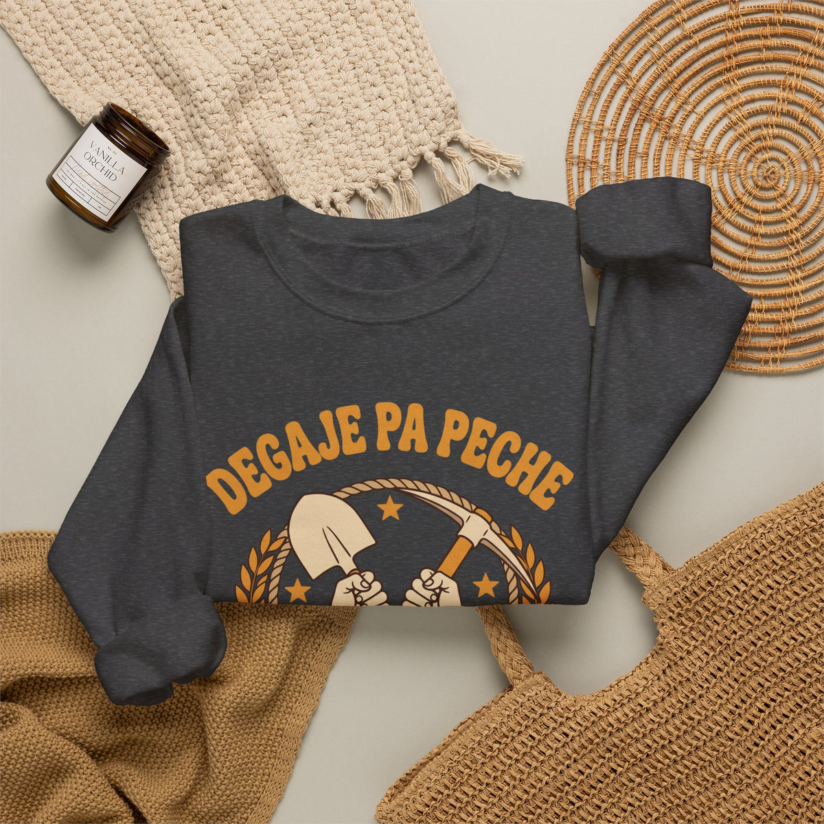 Degaje Pa Peche – Haitian Creole Motivational Graphic T-Shirt | SONHCO