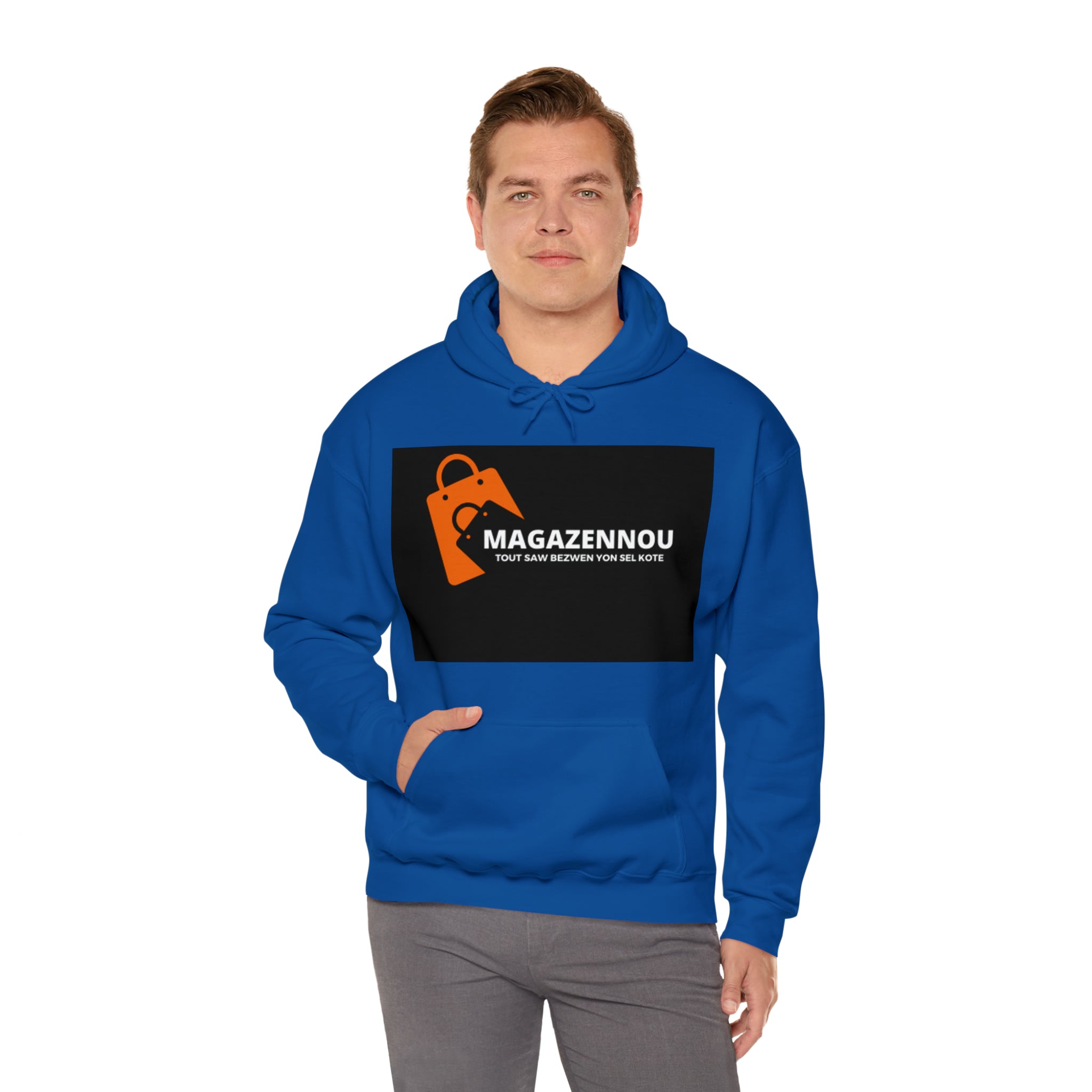 Magazennou.  Hooded Sweatshirt