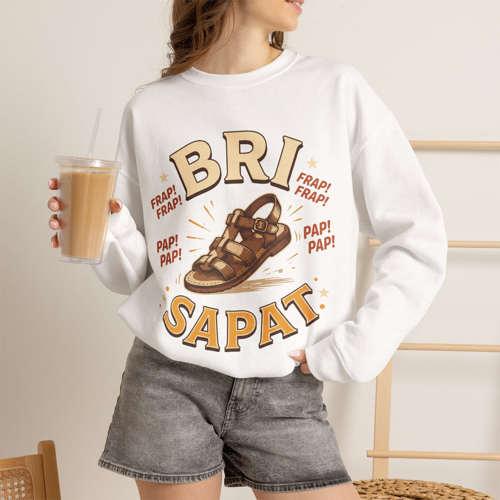 Bri Sapat – Funny Haitian Creole Graphic Sweatshirt | SONHCO