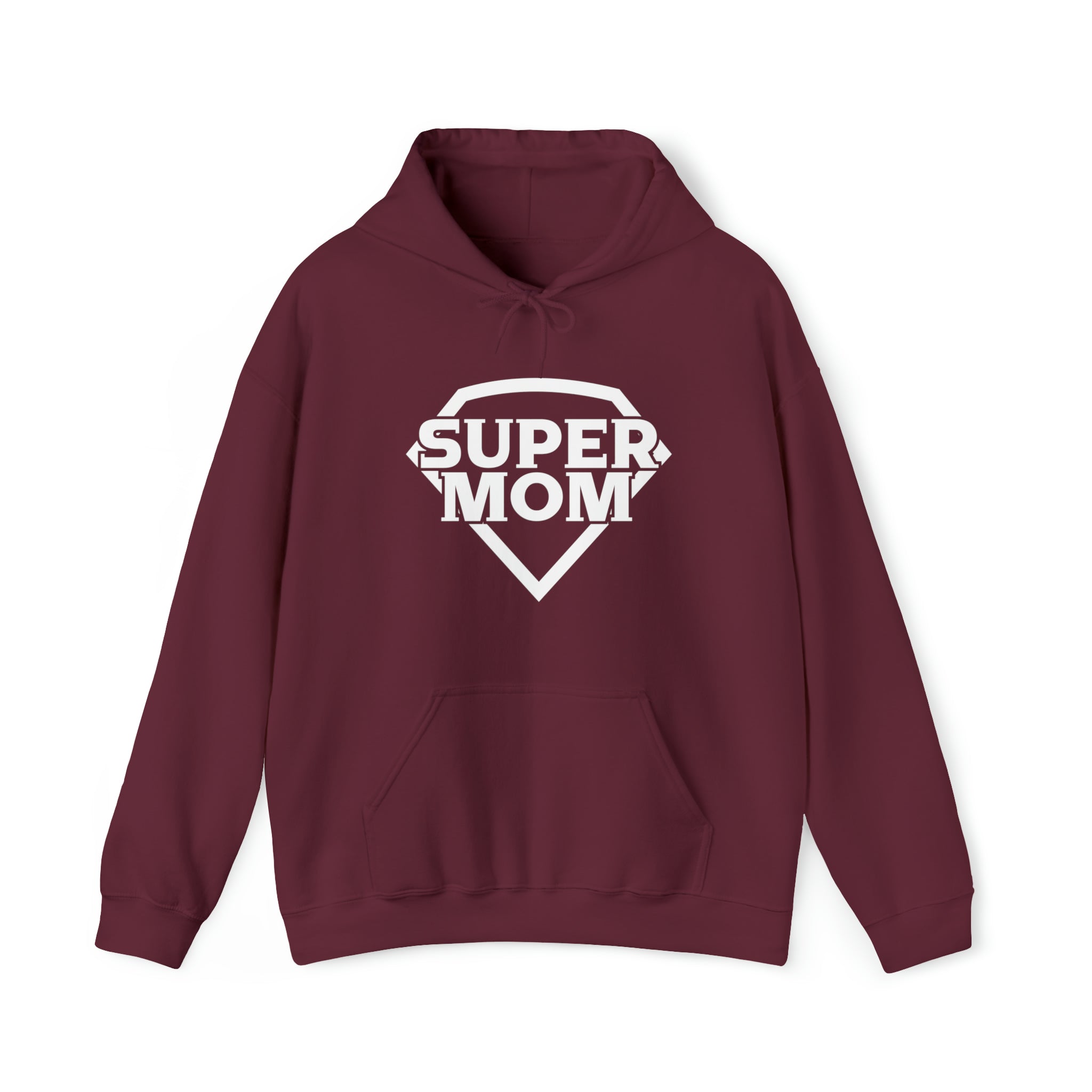 Super Mom .  Hooded Sweatshirt