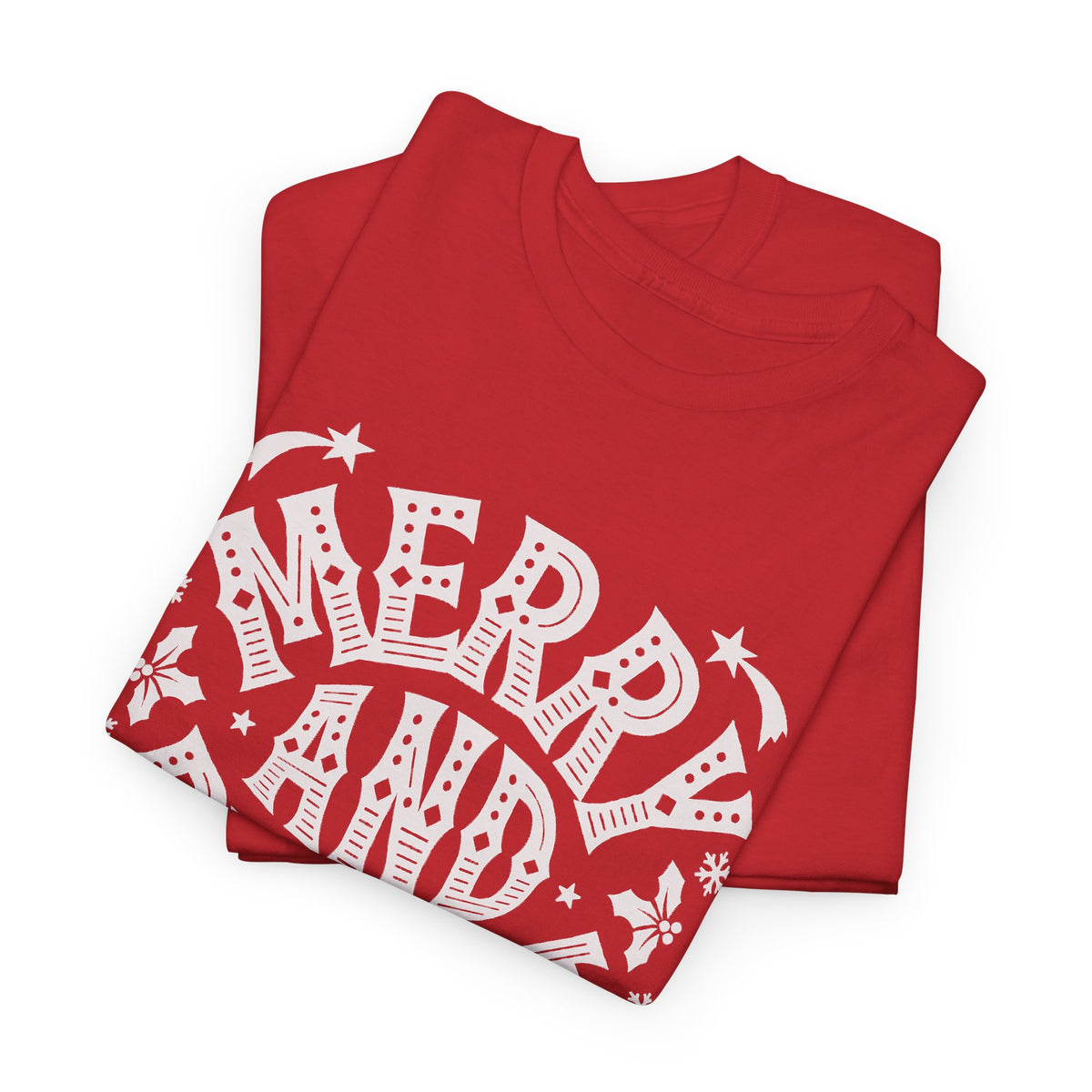 Merry and Bright Christmas Shirt, Retro Christmas Graphic Tee, Vintage Holiday T-Shirt, Minimalist Xmas Gift