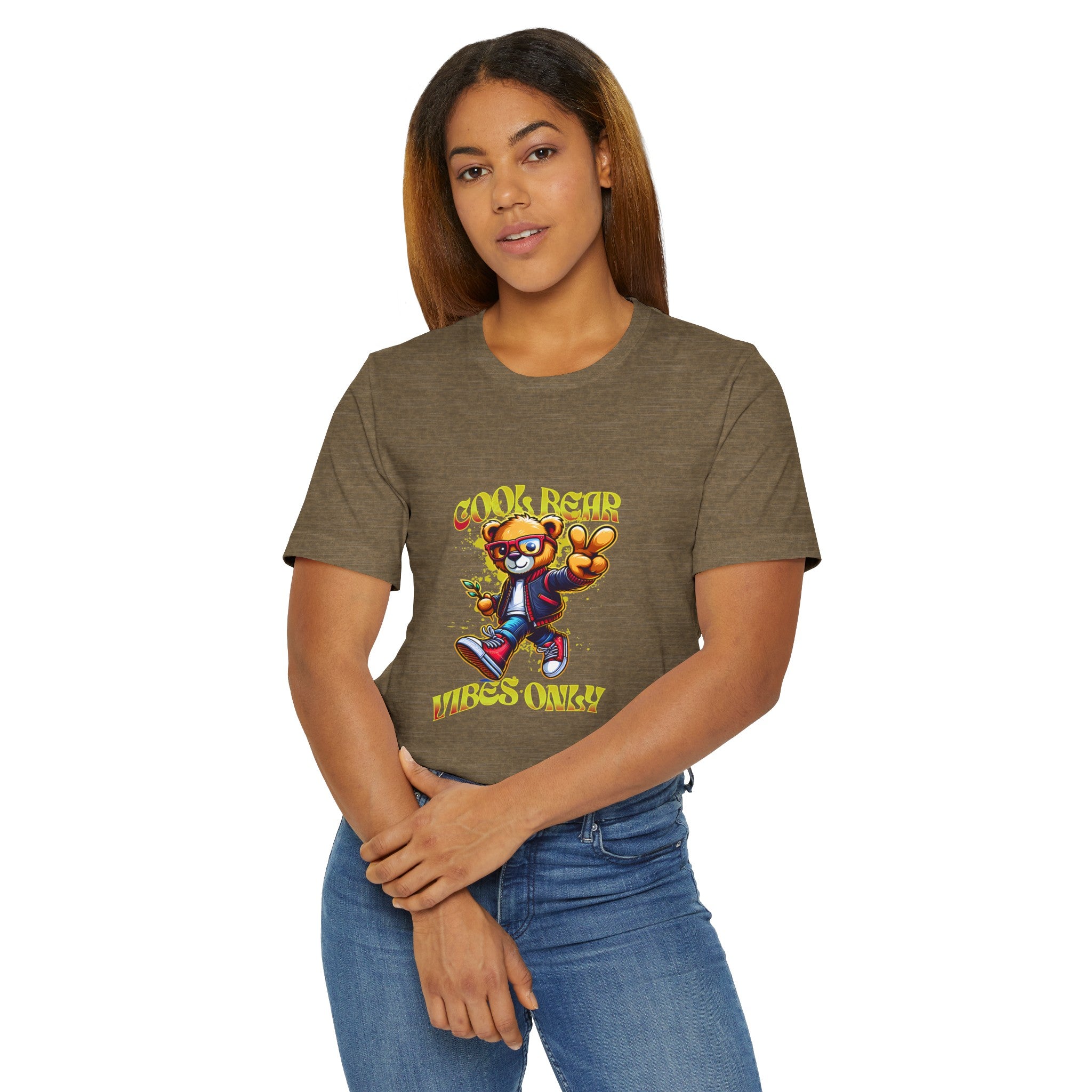 Cool Bear , Vibes Only - T-Shirt