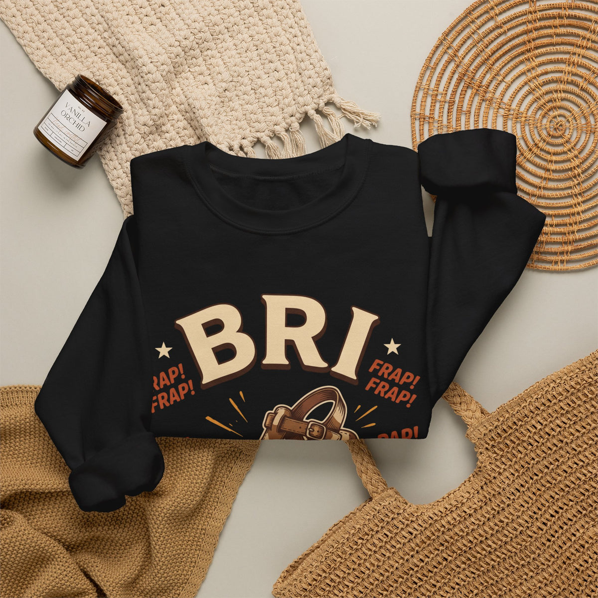 Bri Sapat – Funny Haitian Creole Graphic Sweatshirt | SONHCO
