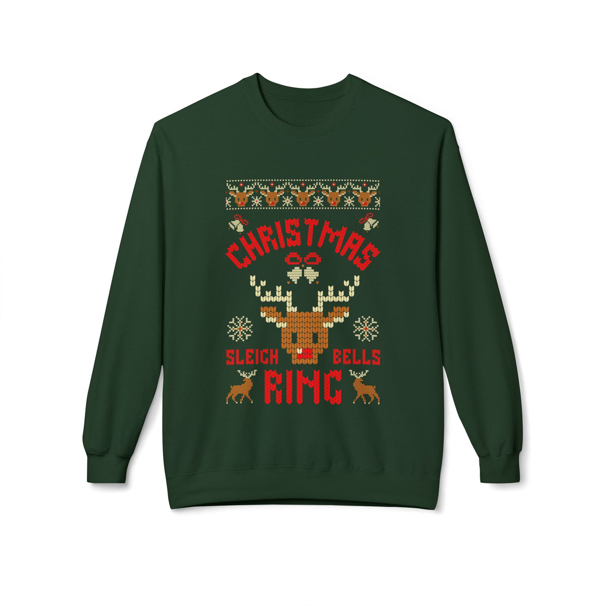 Christmas Unisex Sweatshirt, Casual Streetwear, Gift for Birthdays, Unisex Crewneck, Trendy Outfit