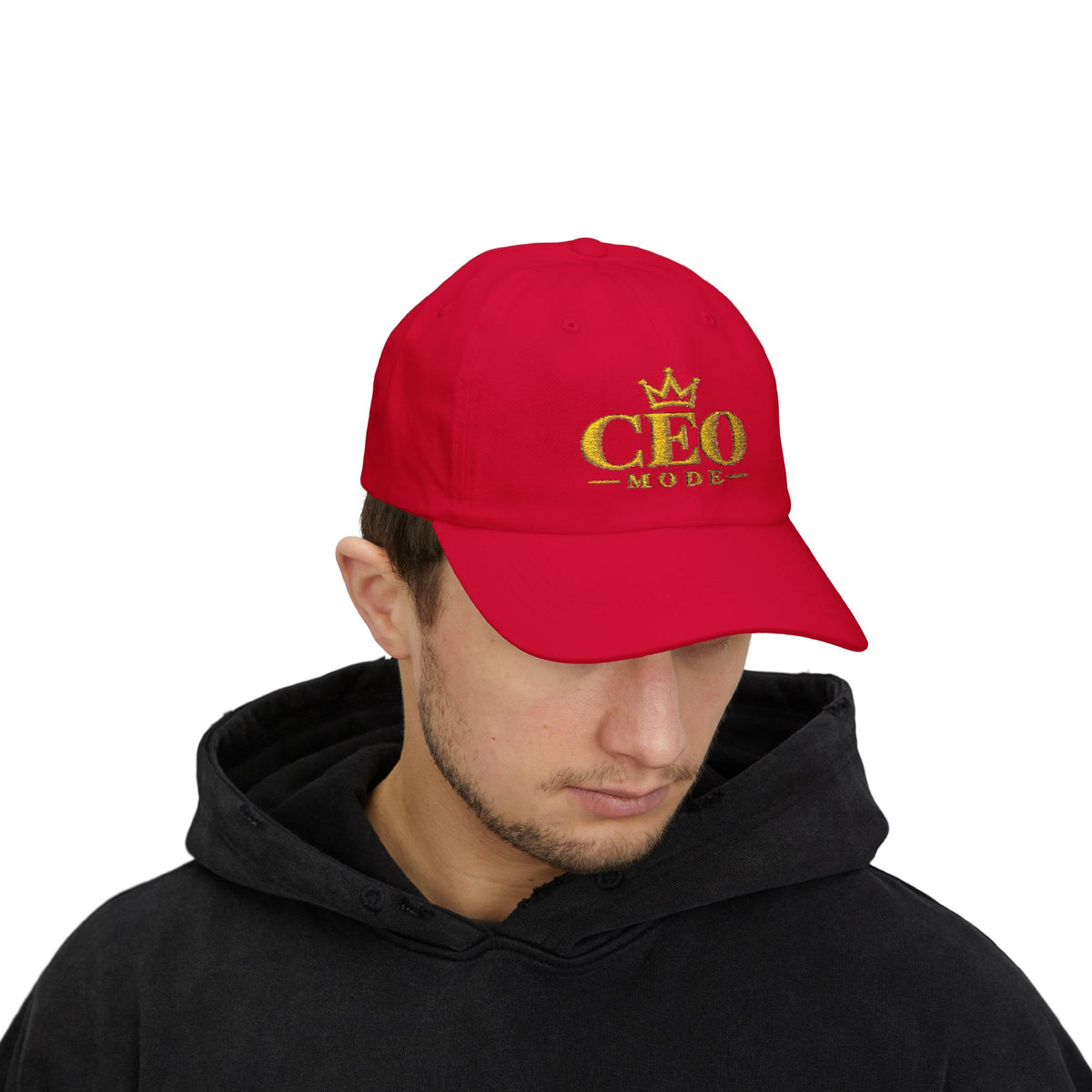 CEO Mode — Embroidered Classic Dad Cap