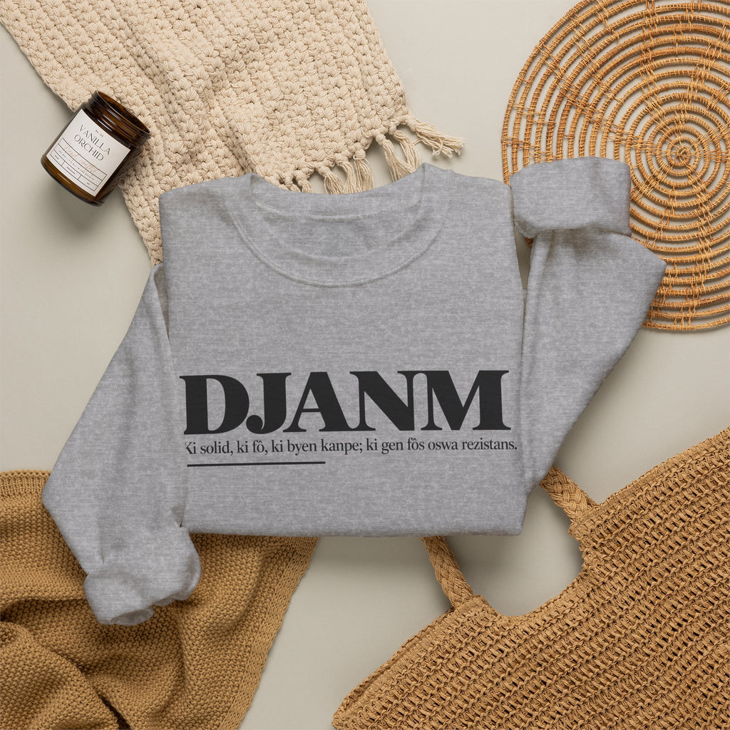 DJANM — Haitian Creole Definition Gen Z Crewneck Sweatshirt