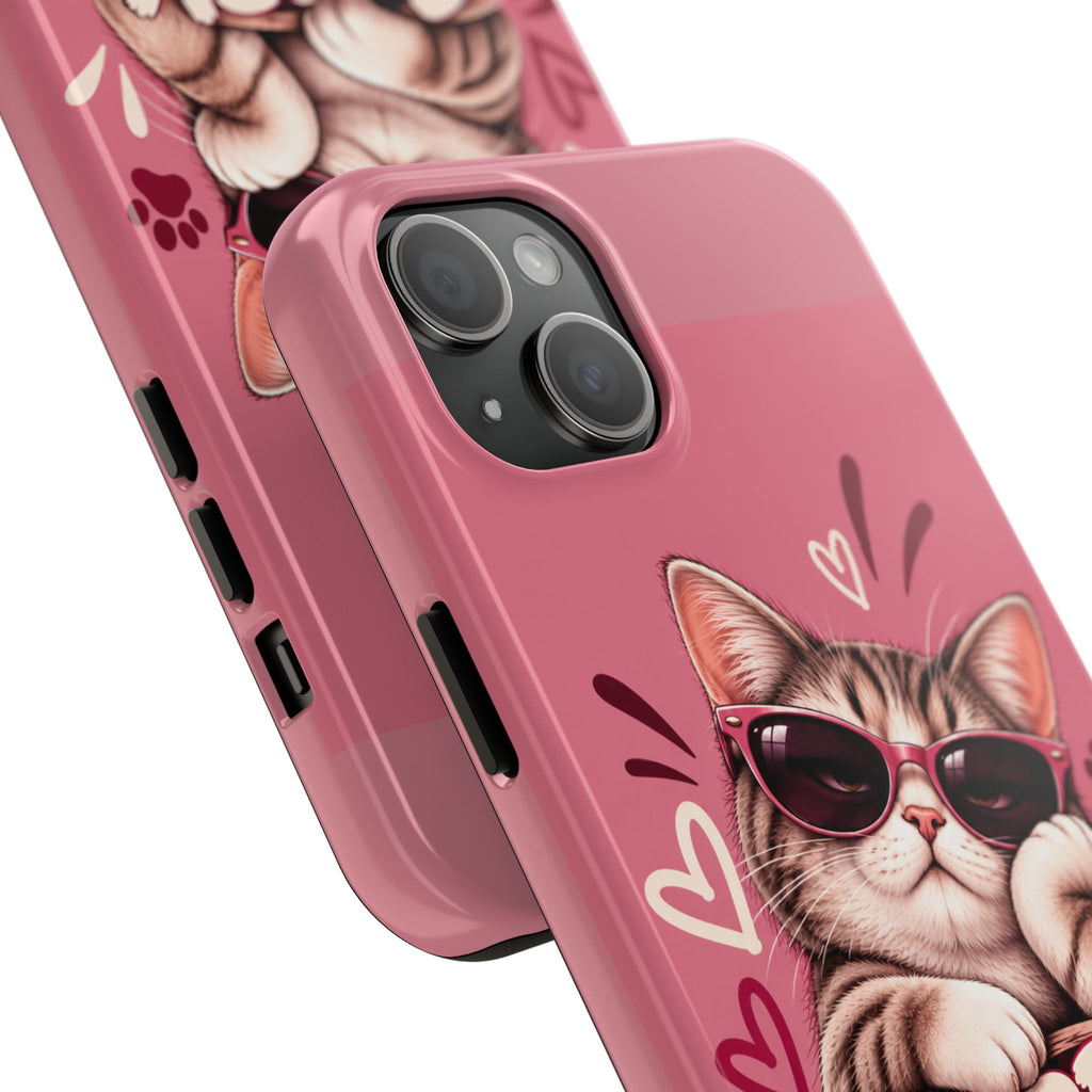 Sorry, My Cat Said No — Funny Cat Lover Tough Phone Case
