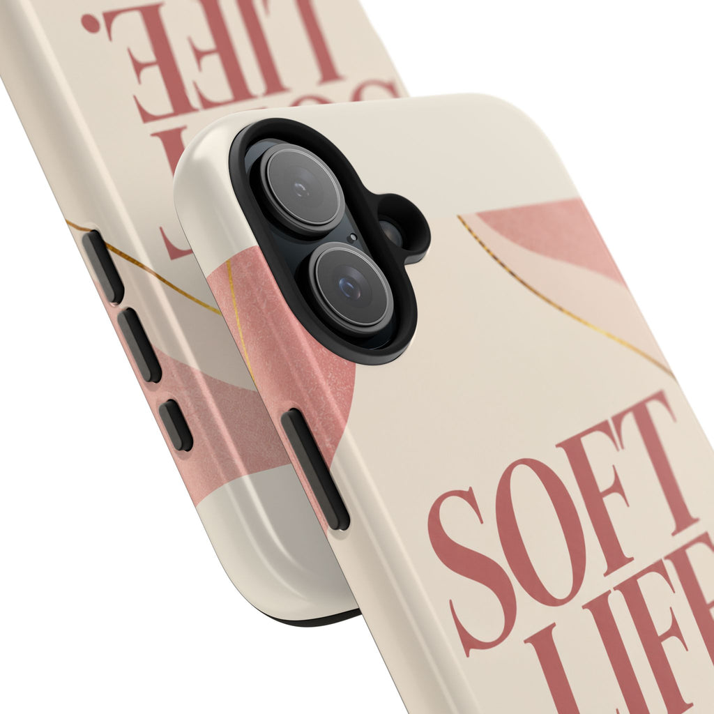 Soft Life. Hard Boundaries. — Women's Lifestyle Tough Phone Case