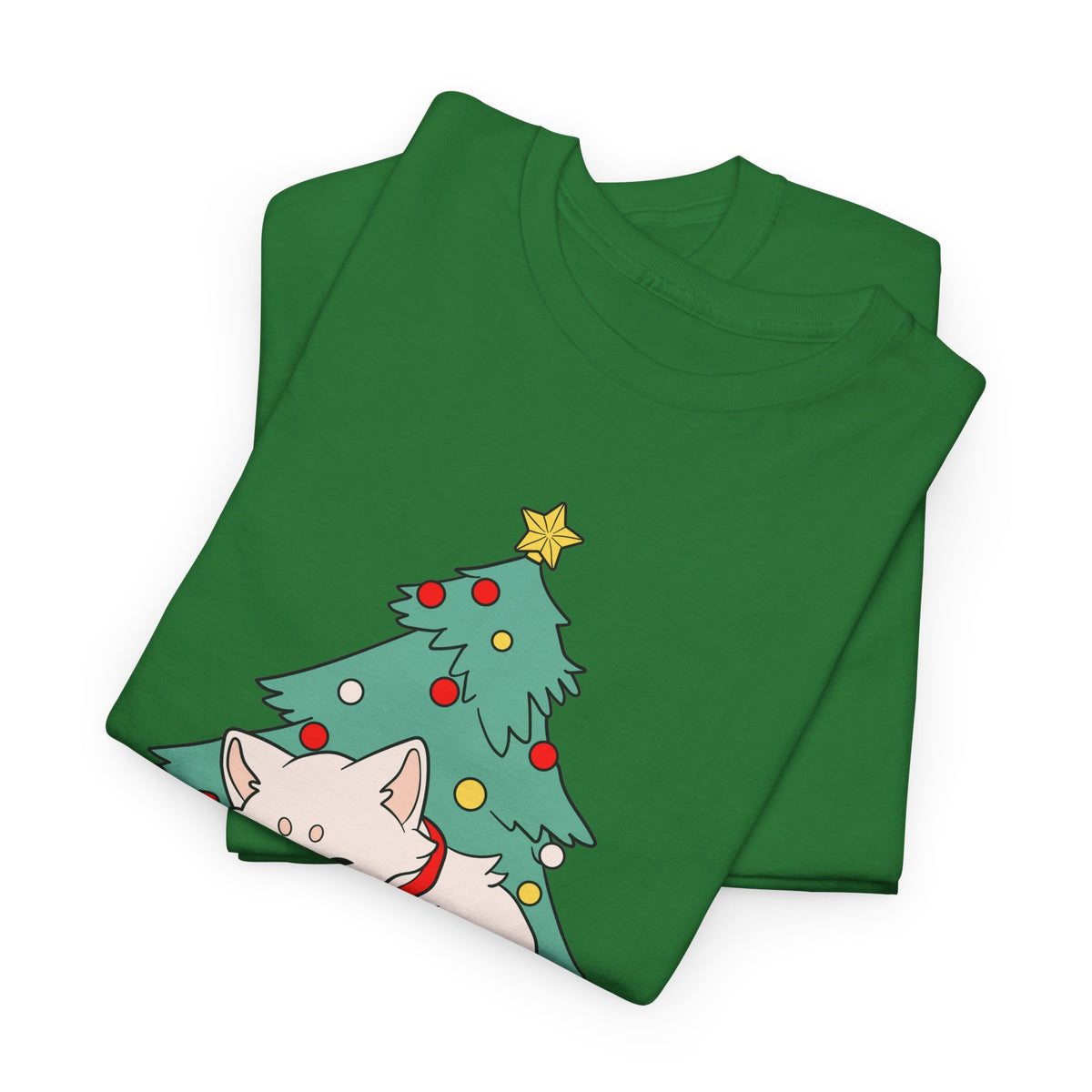 Cute Christmas Dog Shirt, Merry Christmas Puppy Tee, Dog Lover Christmas Gift, Cozy Holiday Graphic T-Shirt