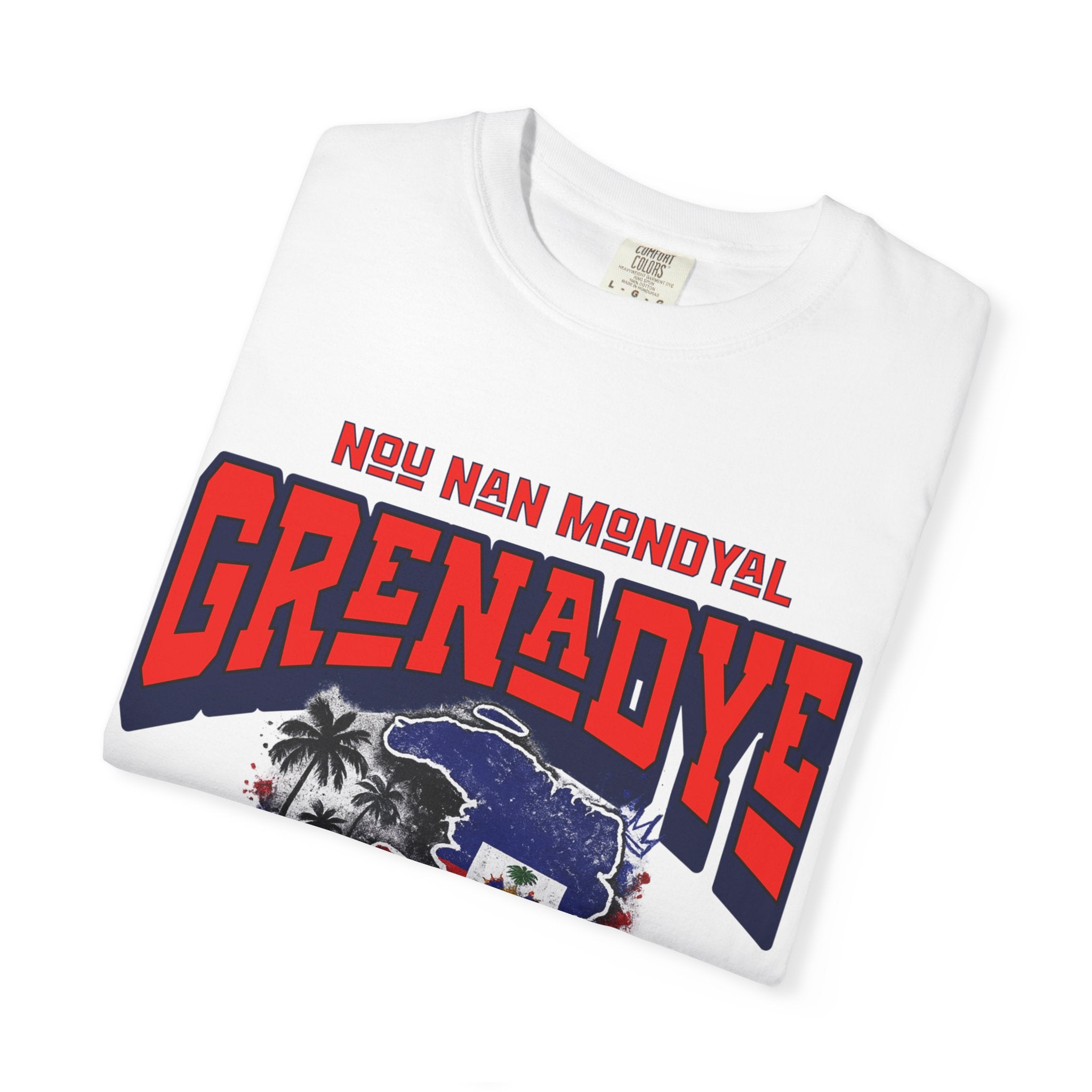 Nou Nan Mondyal T-shirt Grenadye Alaso - Koleksyon 2026