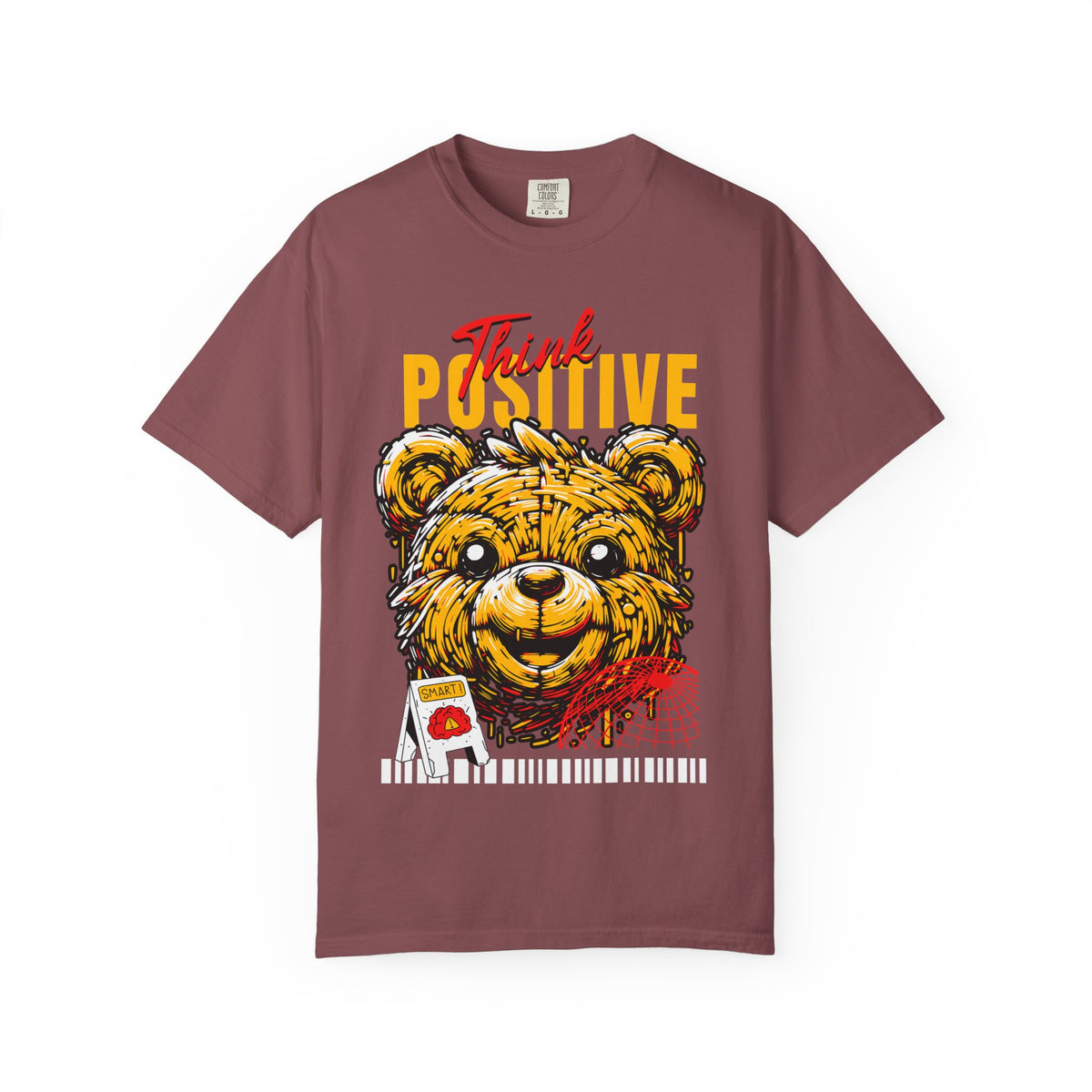 Think Positive 2026 unisex Garment-Dyed T-Shirt