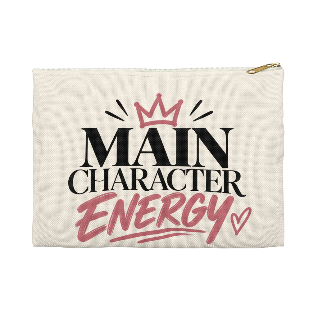 Main Character Energy — Women's Accessory Pouch