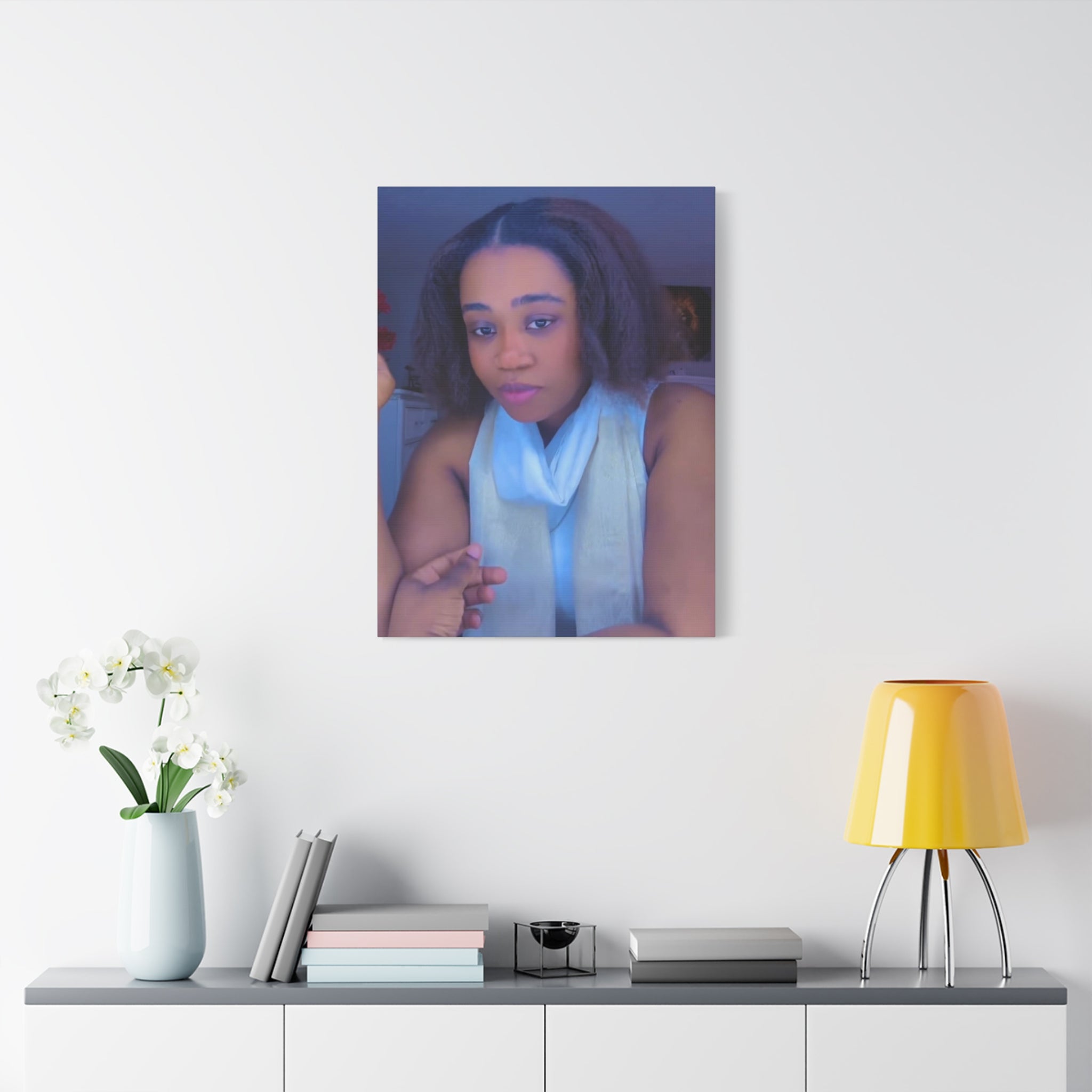 Pretty Tania'S Girl - Matte Canvas Wall Art, Modern Home Decor, Inspirational Framed Print, Gift for Art Lovers, Minimalist Artwork