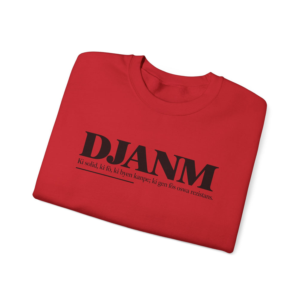 DJANM — Haitian Creole Definition Gen Z Crewneck Sweatshirt