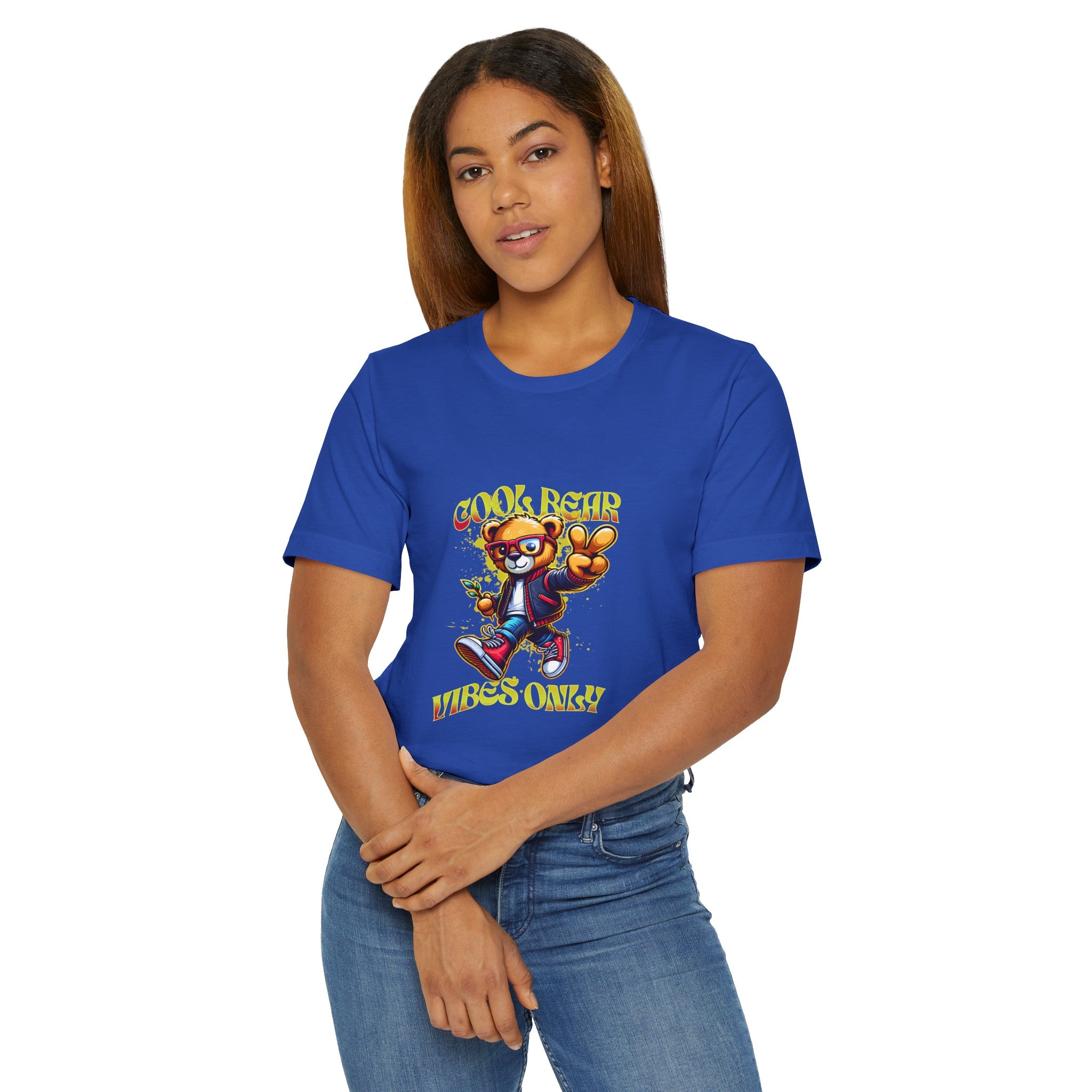 Cool Bear , Vibes Only - T-Shirt