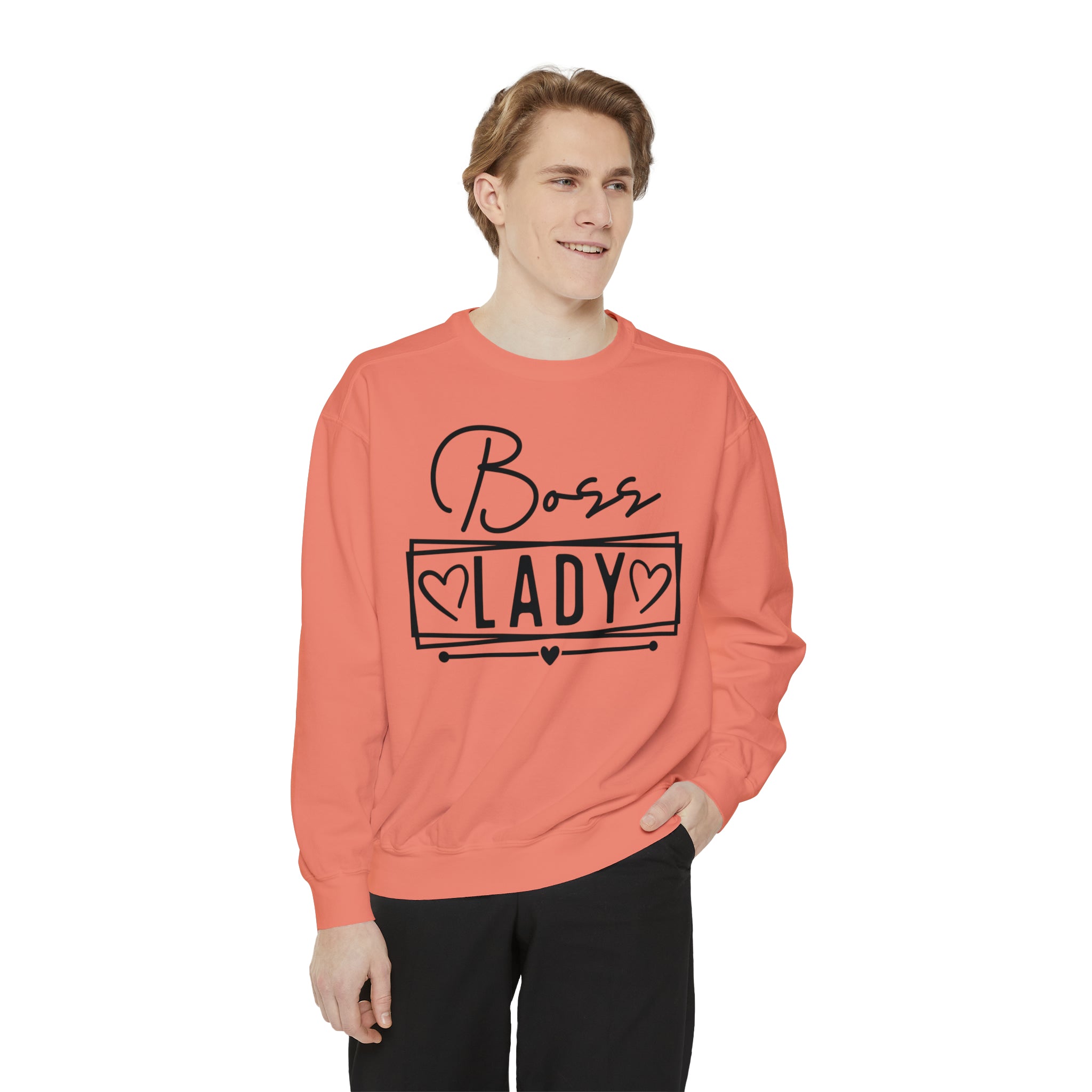 Boss Lady Co -Dyed Sweatshirt