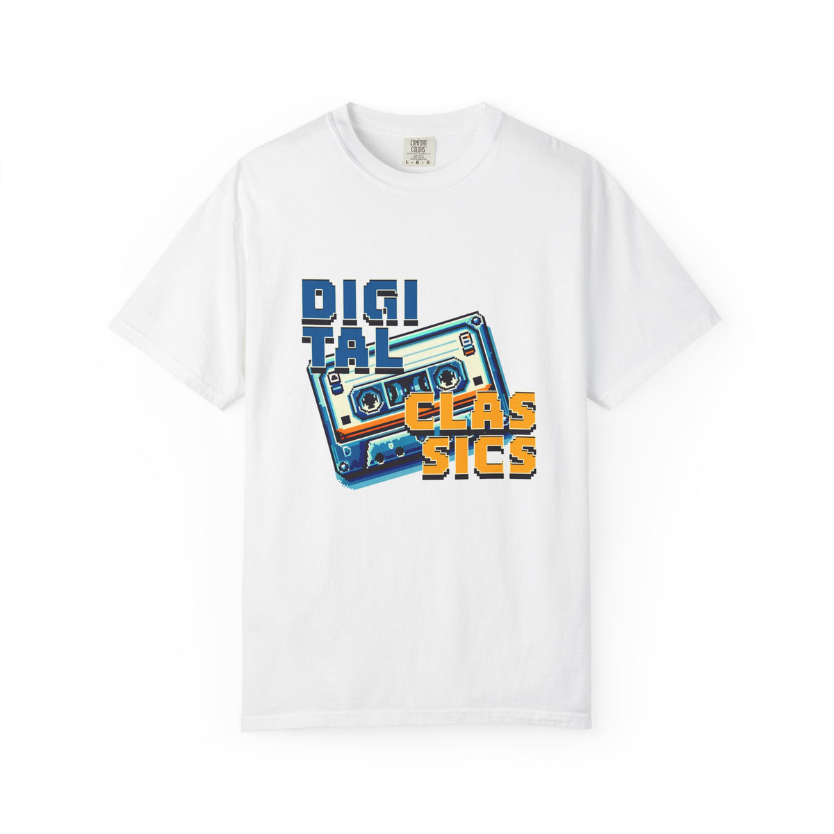 Digital Classics Retro Design Unisex Garment-Dyed T-Shirt