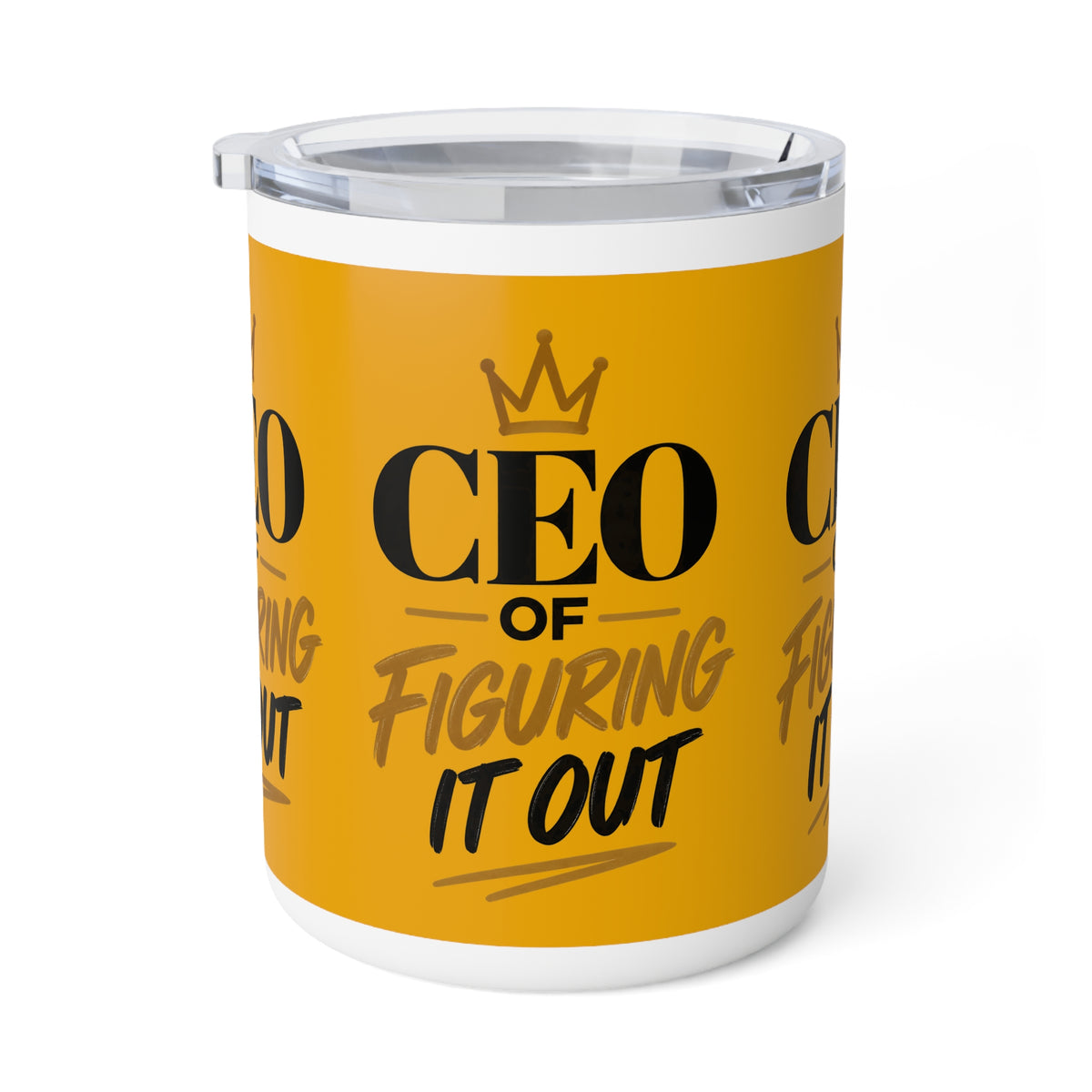 CEO of Figuring It Out — Entrepreneur Insulated Coffee Mug, 10oz